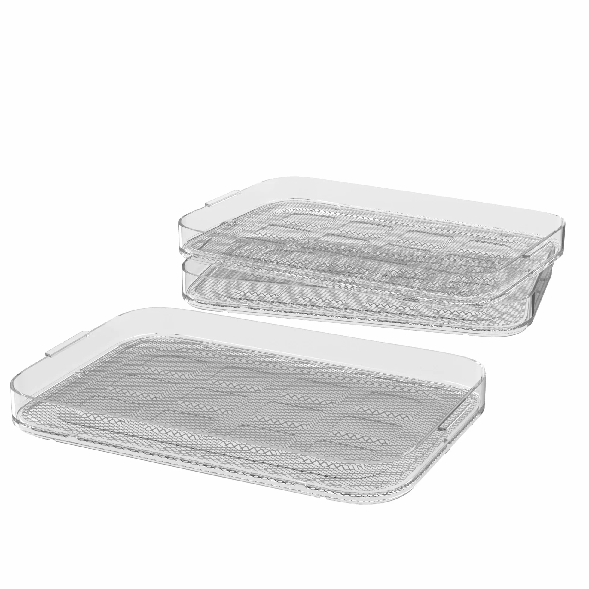 WMF Küchenminis Deshidratador Set 3 piezas, 27,7 x 17,6 x 7,1 cm, acero inoxidable