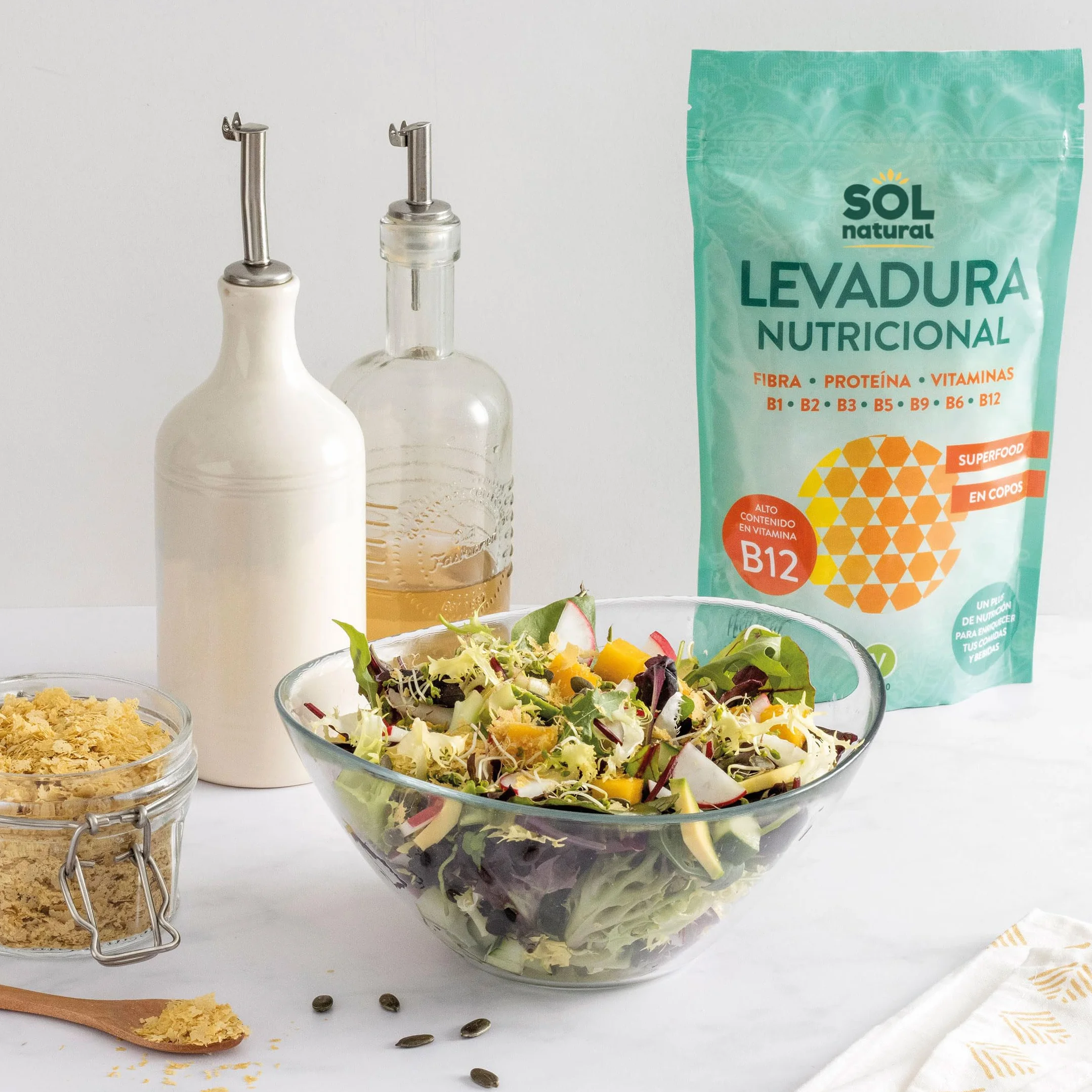 LEVADURA NUTRICIONAL CON VITAMINA B-12 150 G