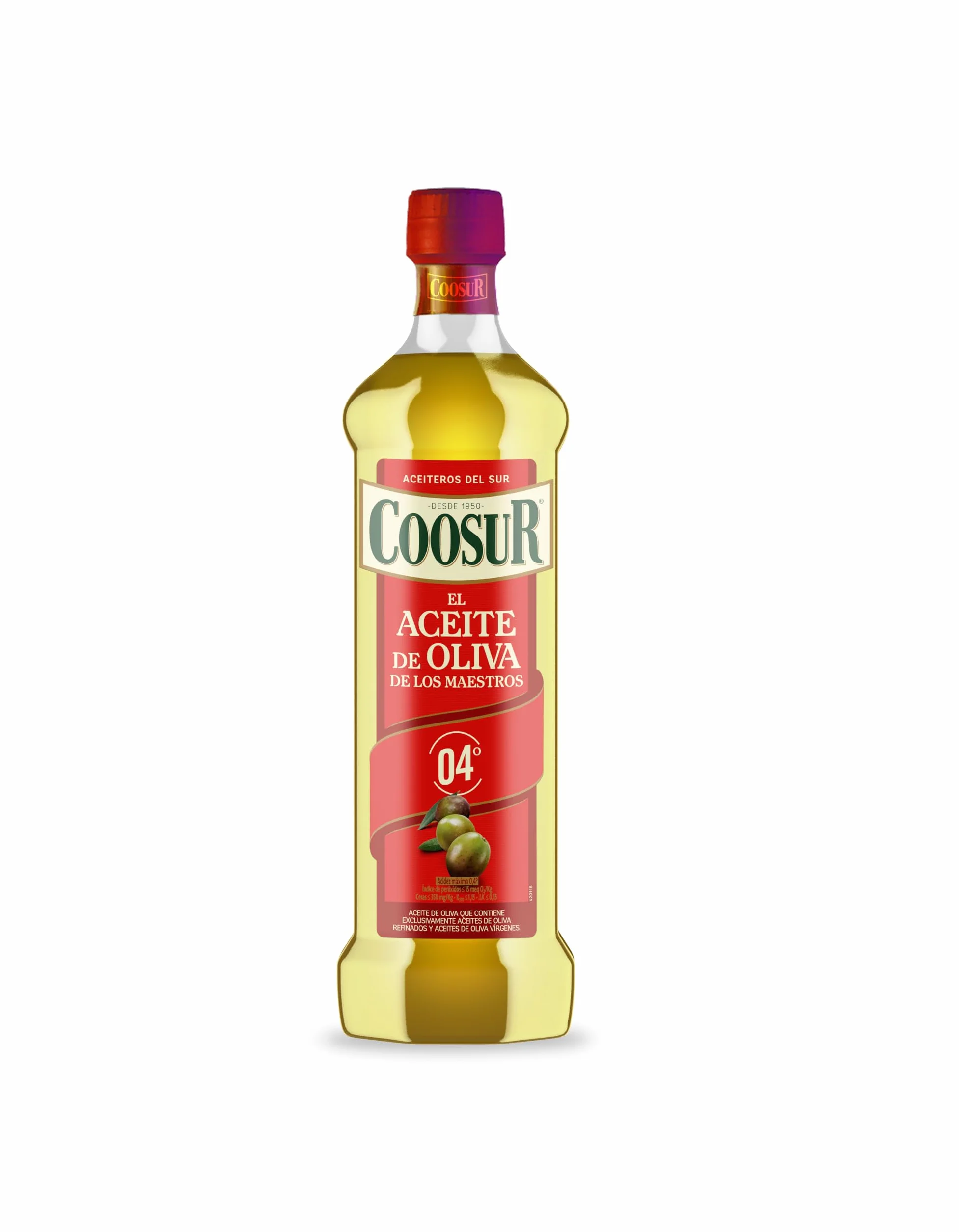 Aceite de Oliva Suave COOSUR Botella 1 L