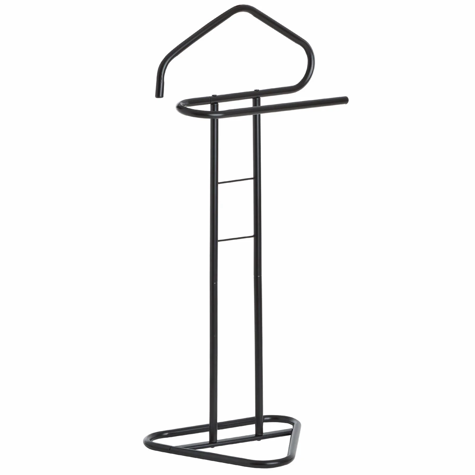 IDIMEX Valet de noche Camilo caballete de noche metal lacado negro