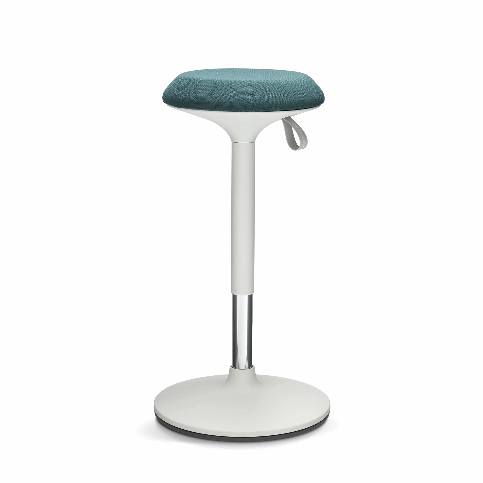 Ergotopia Dykó Taburete ergonómico oficina efecto oscilante altura asiento regulable 56-83 cm giratorio 360° soporte dinámico