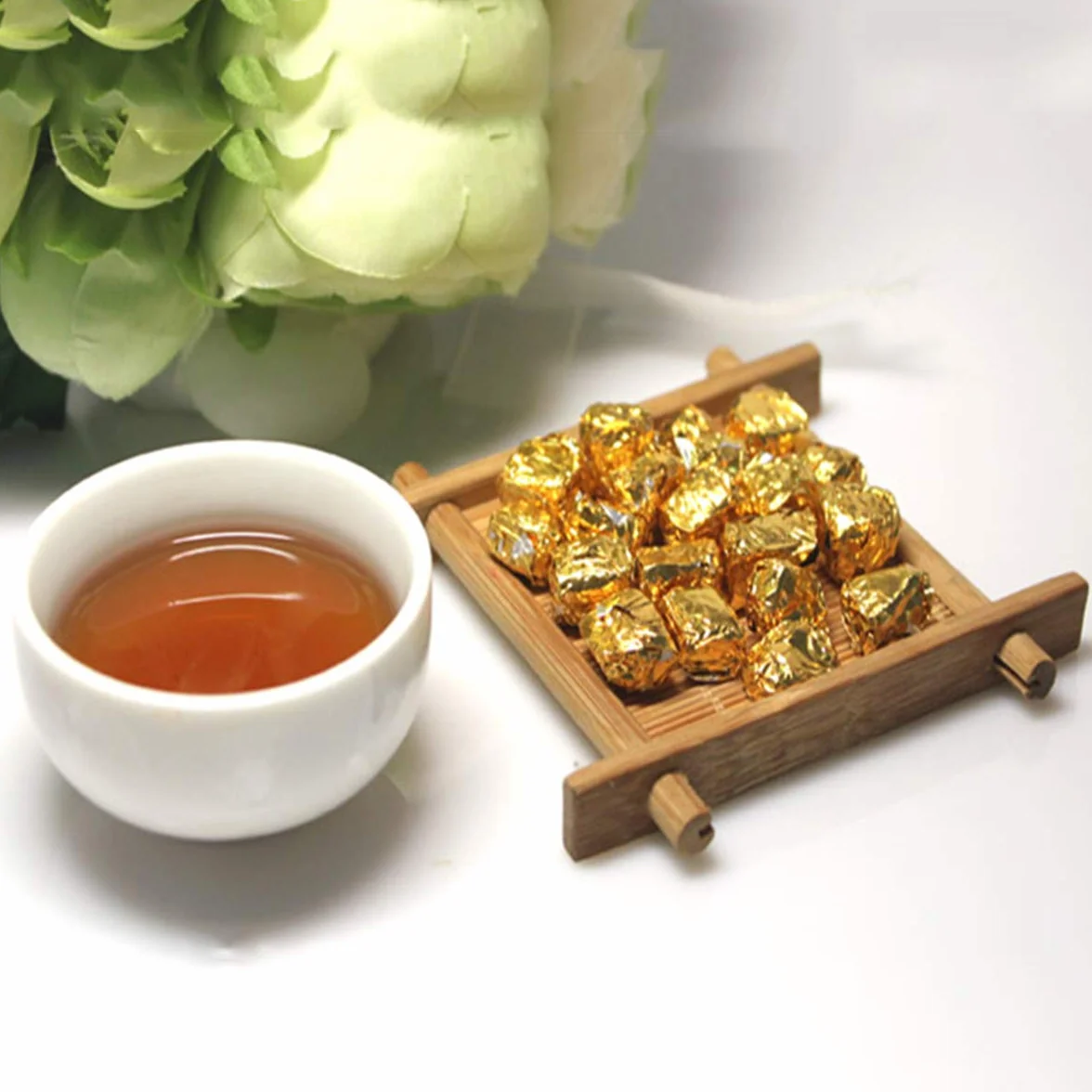 Puer té maduro Cha Gao crema Puerh cocido Pu'er Yunnan 30g 30 piezas