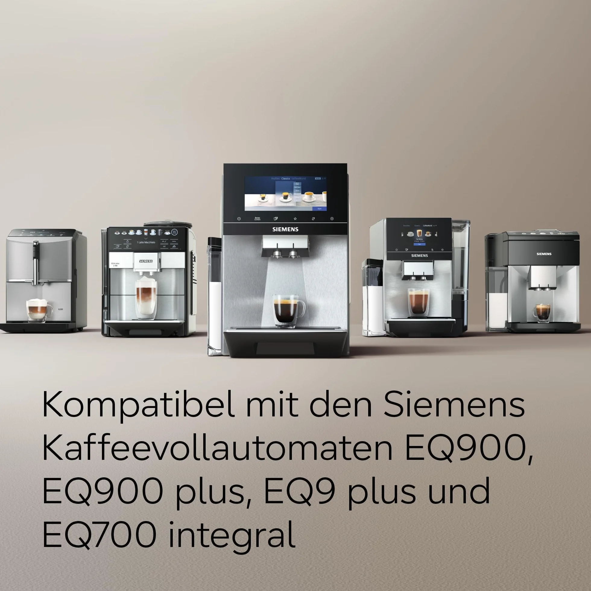 Siemens tz90009 – Depósito de leche, práctico para guardar, accesorios para cafeteras automáticas EQ.9
