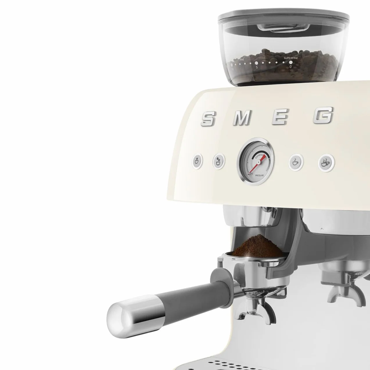 Smeg EGF03CREU Manual Coffee Machine Espresso Machine 2.4 L