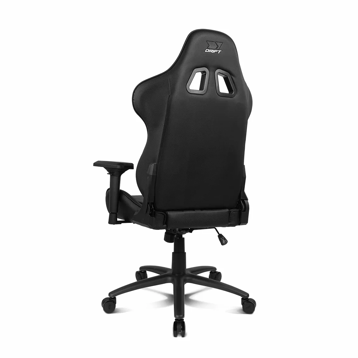 DRIFT GAMING DR350 – Silla Gaming Ergonómica Profesional con Reposabrazos 4D, Cojines Lumbar y Cervical, Inclinable 135º, Ruedas Silenciosas – Negra