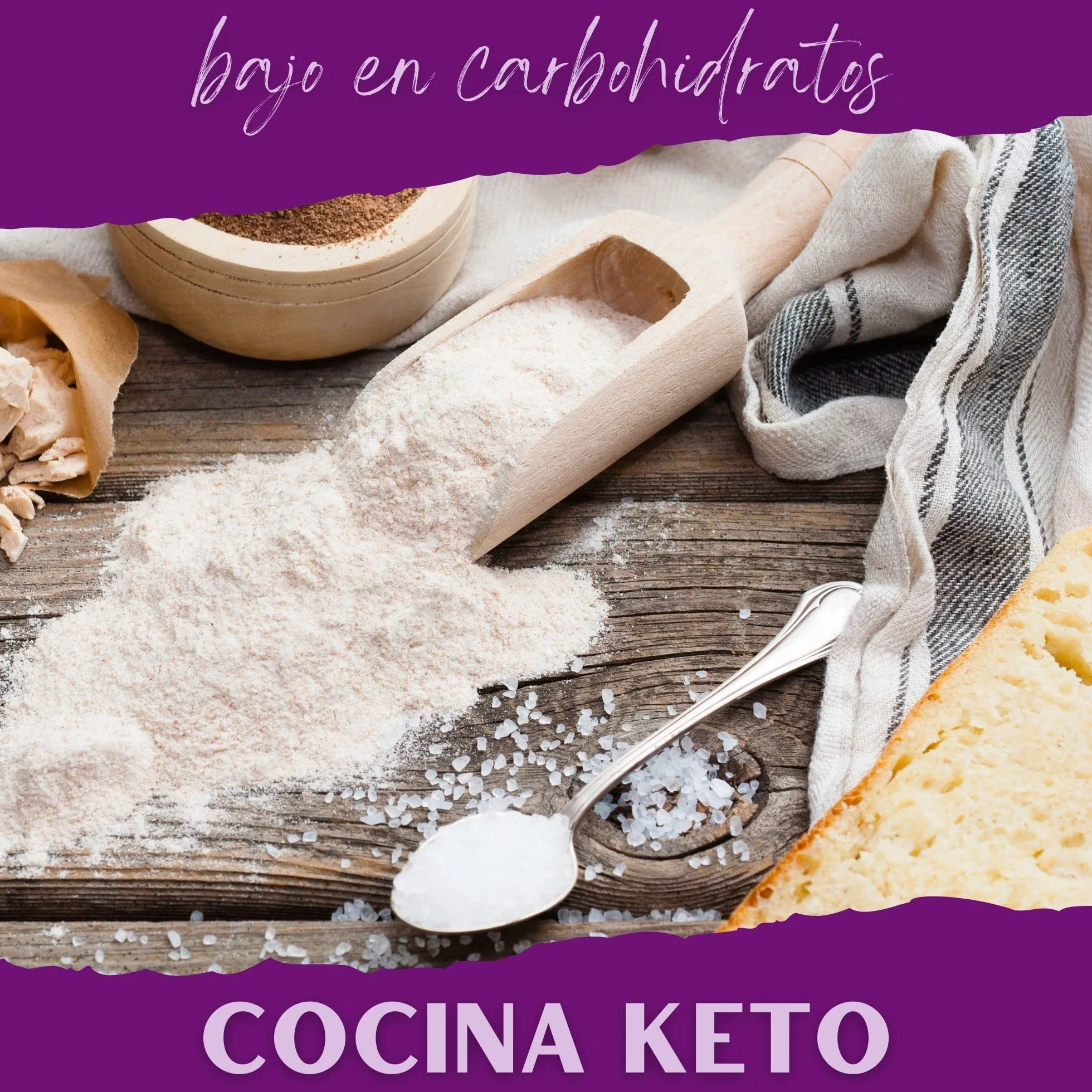 Harina de coco 1Kg vegana sin gluten keto