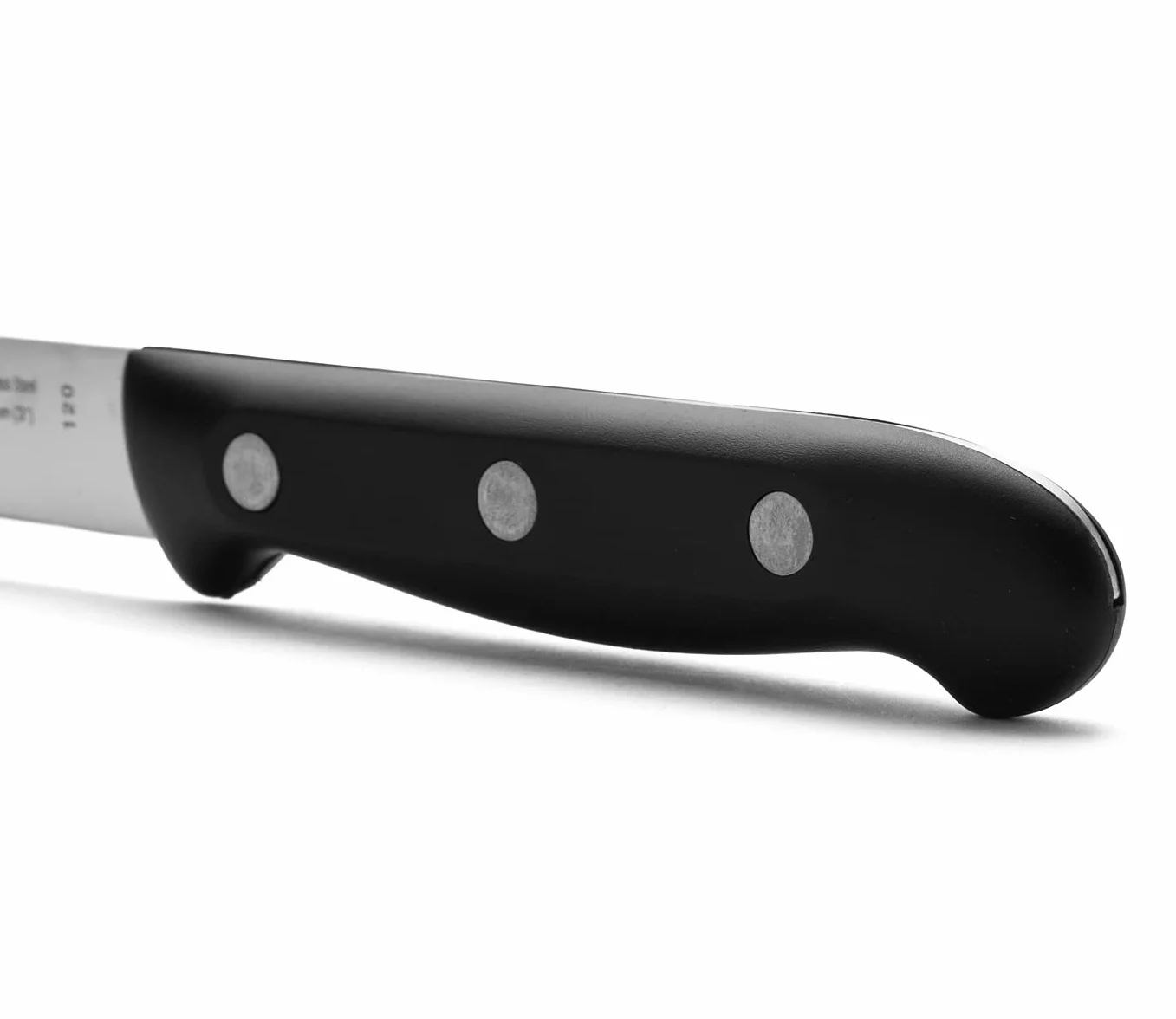 Arcos Cuchillo Pelador Acero Inoxidable 80mm Maitre Negro