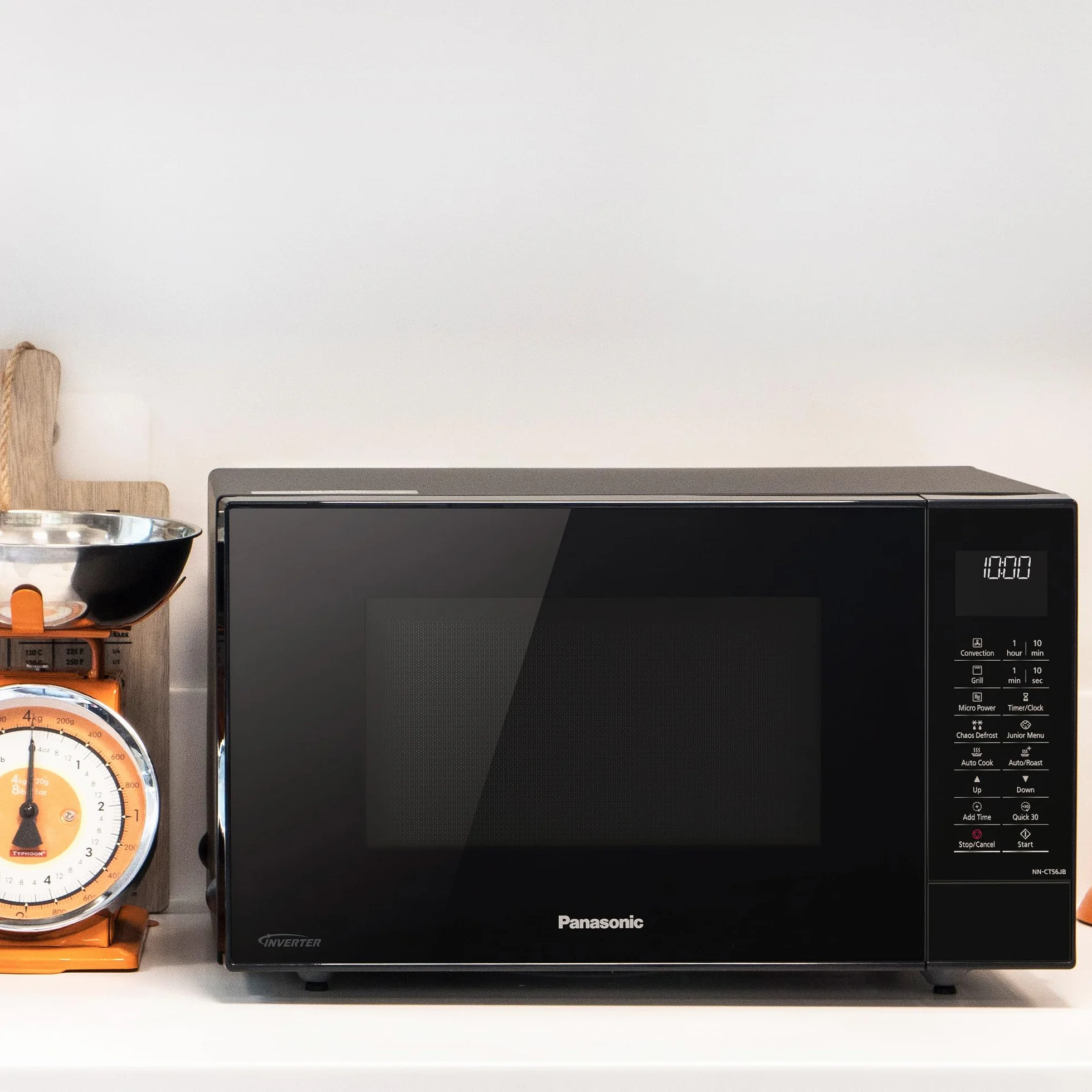 Panasonic NN-CT56JBBPQ Slimline - Microondas, color negro