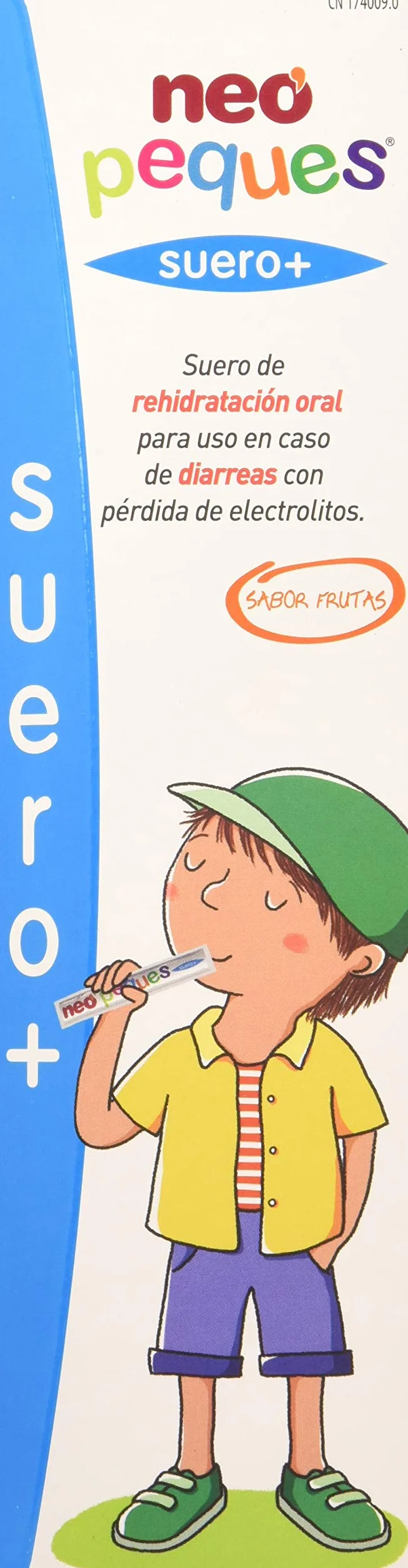 NEO PEQUES Suero + Suero Infantil de Rehidratación Oral 5 Unidades Sabor a Frutas