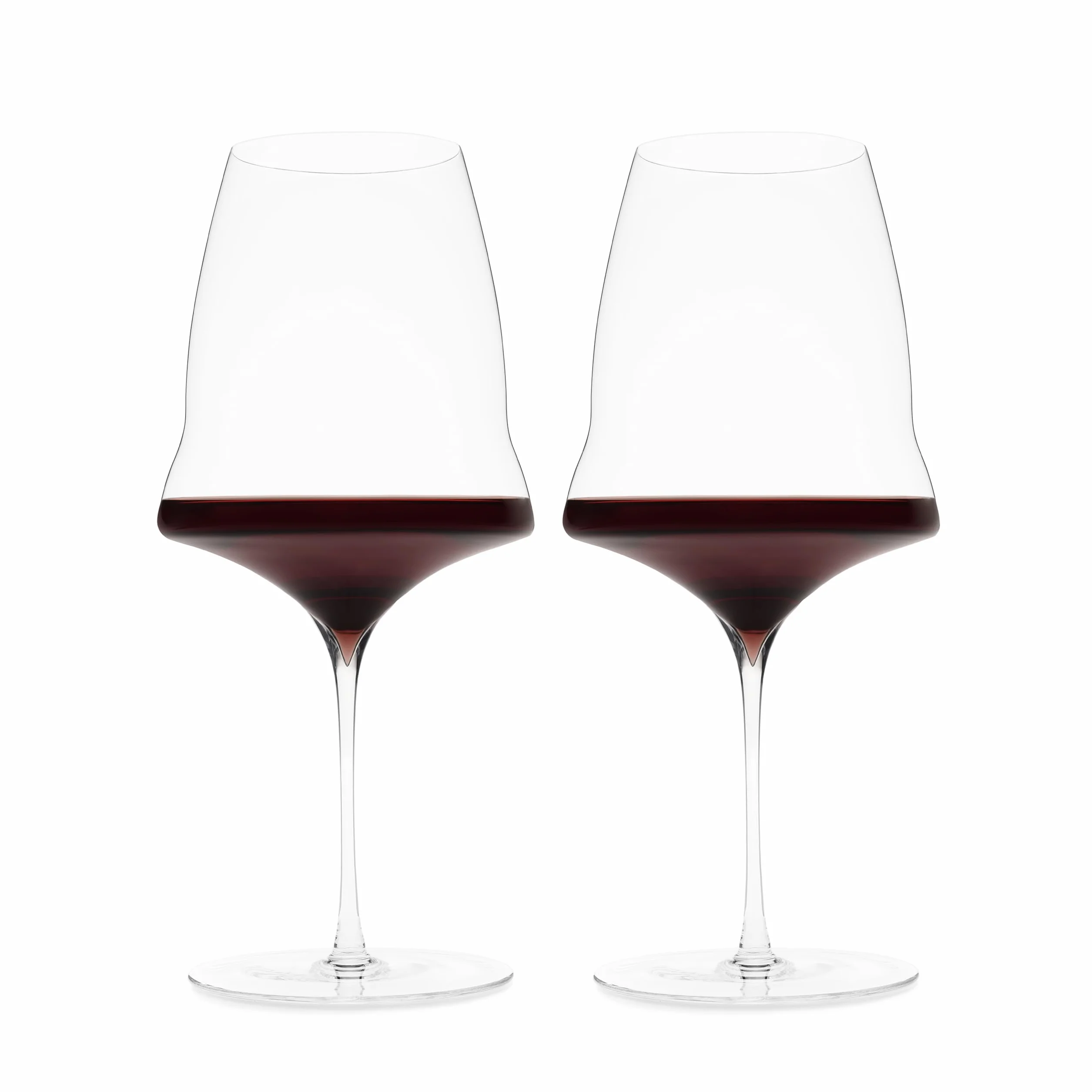 Josephinenütte - JOSEPHINE No 3 - Copa de vino tinto - Hecho a mano - Juego de 2