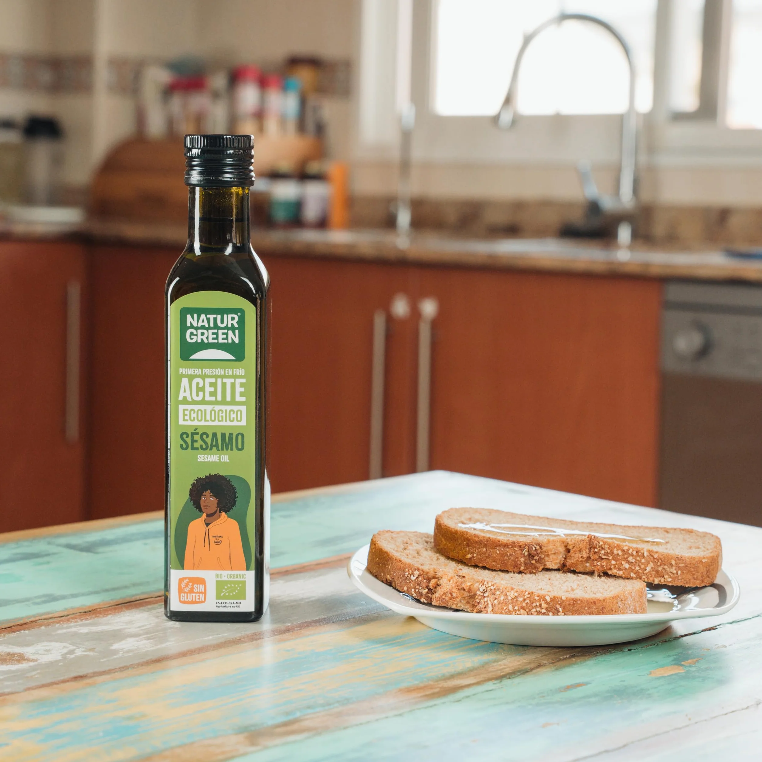 NaturGreen Aceite de Sésamo Bio de Primera Presión 250 ml