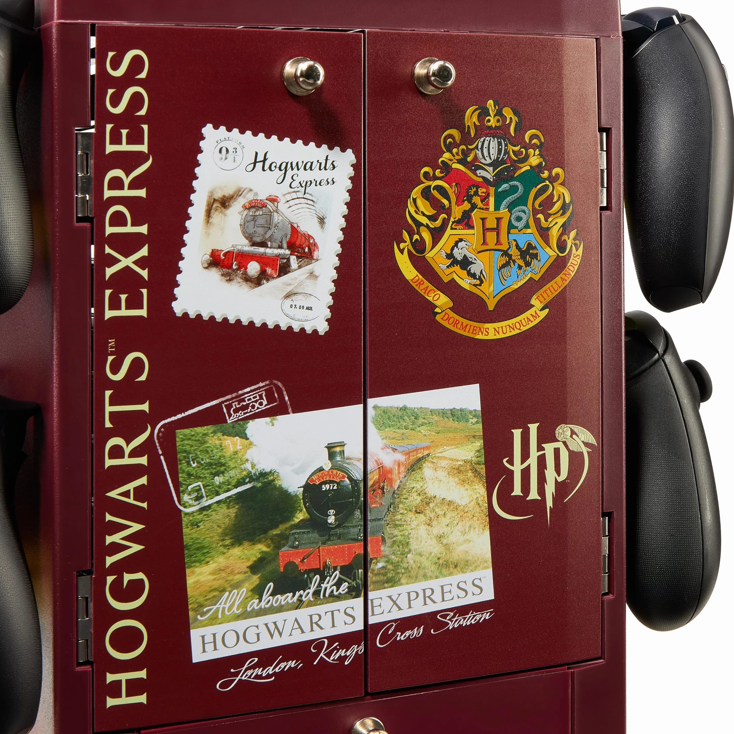 Numskull Harry Potter Platform 9 ¾ Soporte de Almacenamiento para 10 Juegos/DVDs Organizador Compacto
