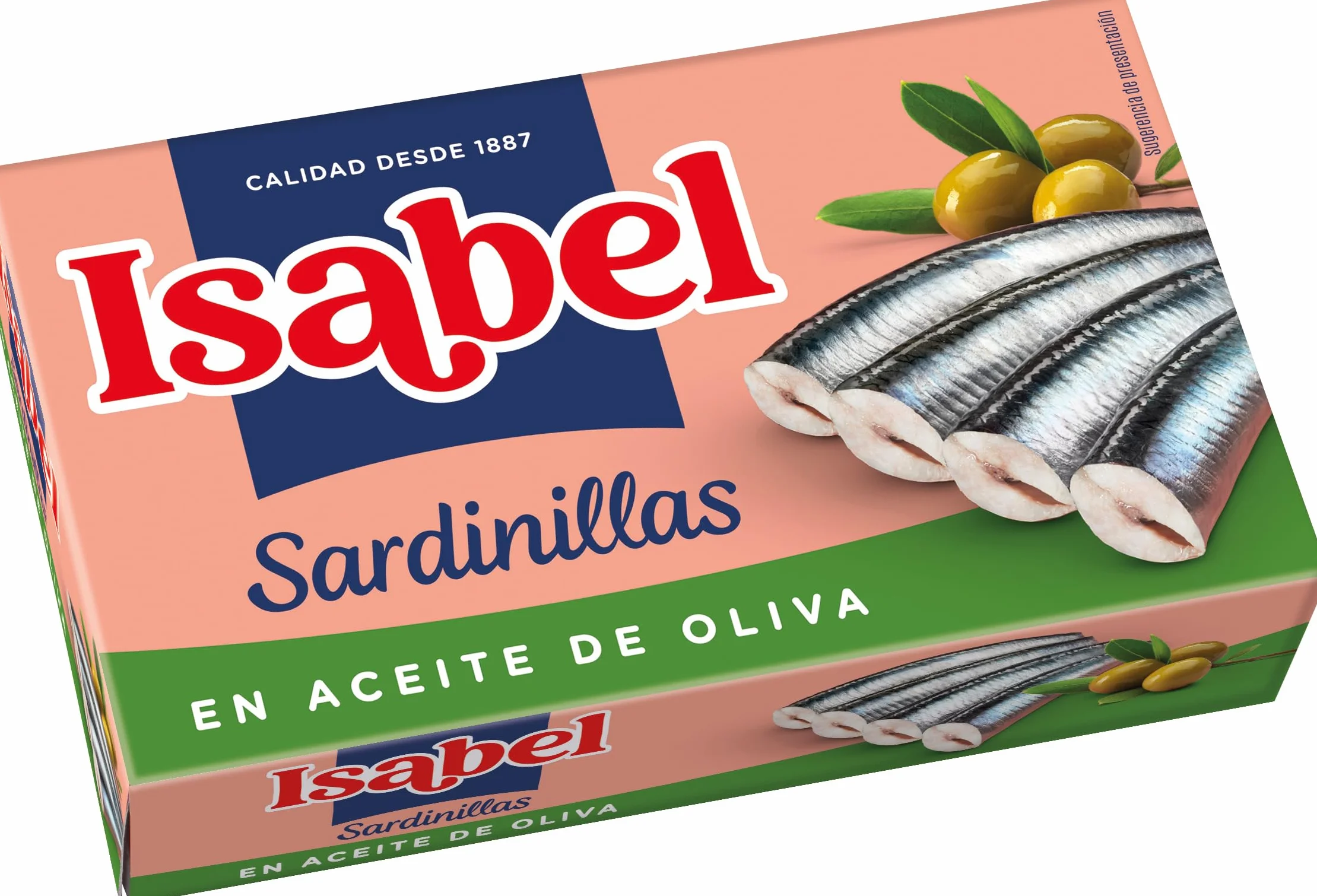 Isabel Sardinillas en Aceite de Oliva 6 Latas 81gr