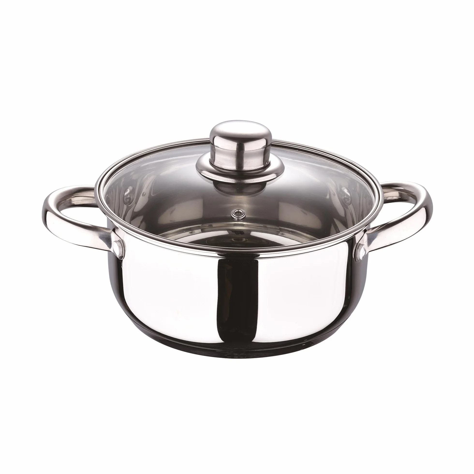 Well Home Juego de Batería de Cocina 7 Piezas Acero Inoxidable Bases Inducción