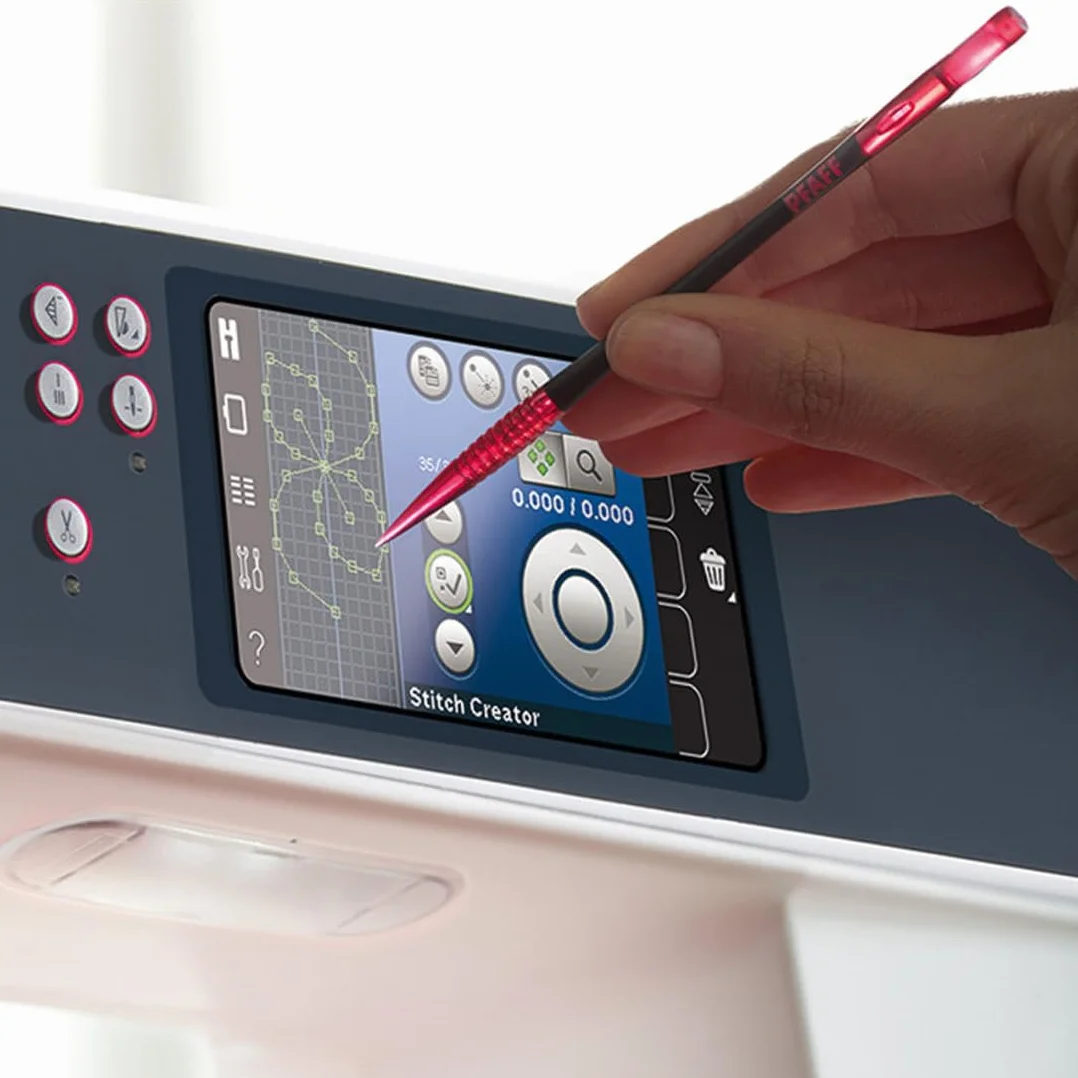 Pfaff Creative 3.0 Máquina de Coser y Bordar software gold para crear bordados personalizados