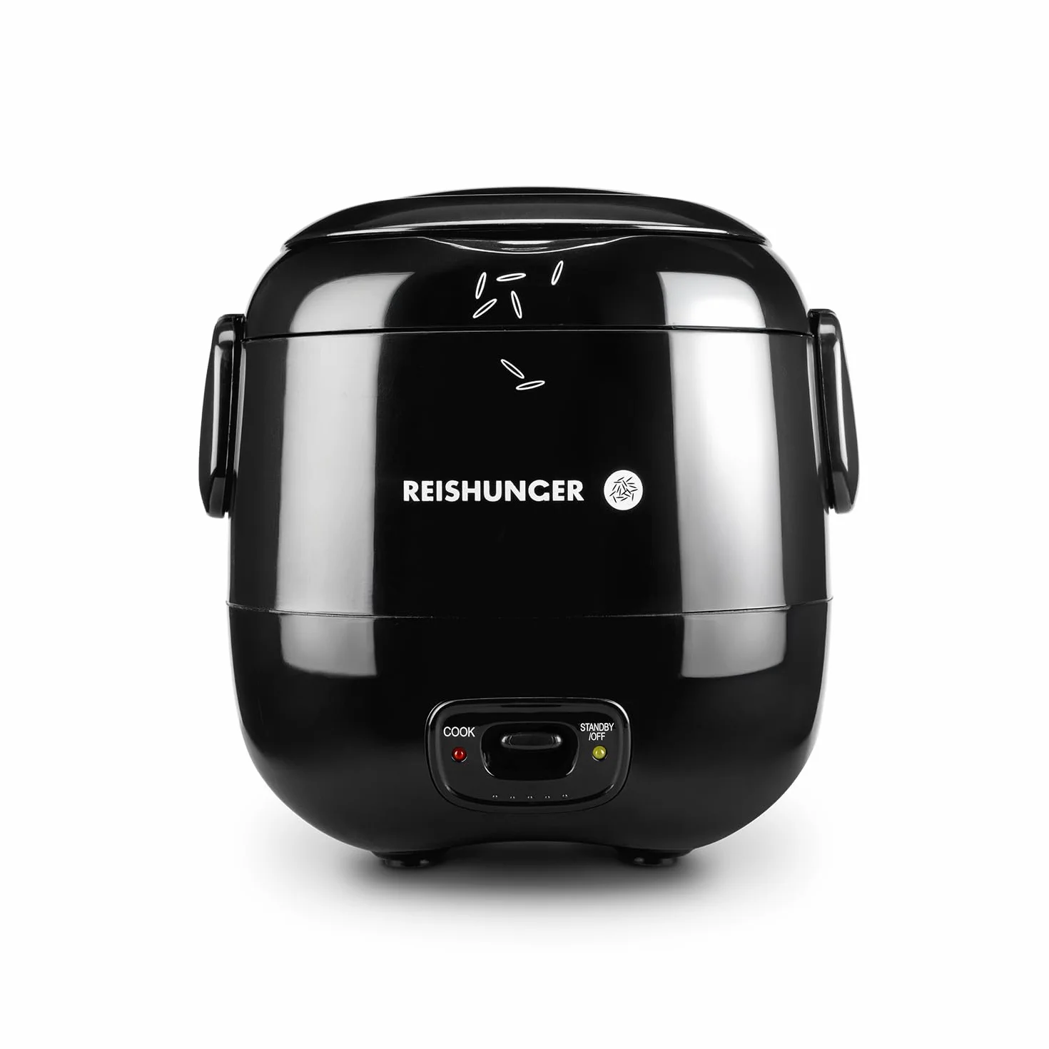 REISHUNGER Mini tubo de viaje, negro 0,3 L Sartén Premium con revestimiento cerámico