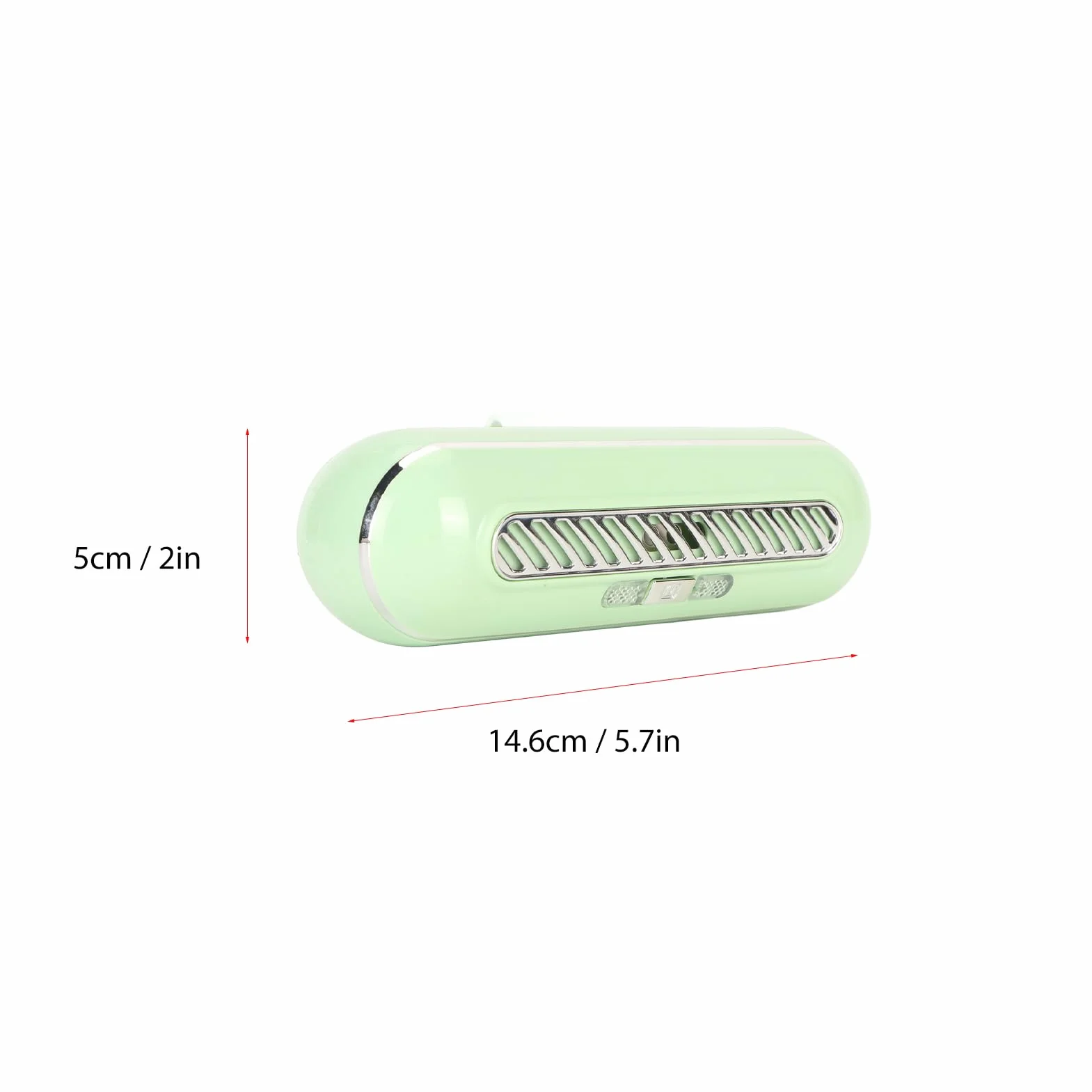 Mini Desodorizador de Nevera USB, Desodorizador de Nevera Reutilizable Durante Años Eliminador de Olores Recargable y Reutilizable 1200 MAh USB Portátil Anticongelante Eléctrico