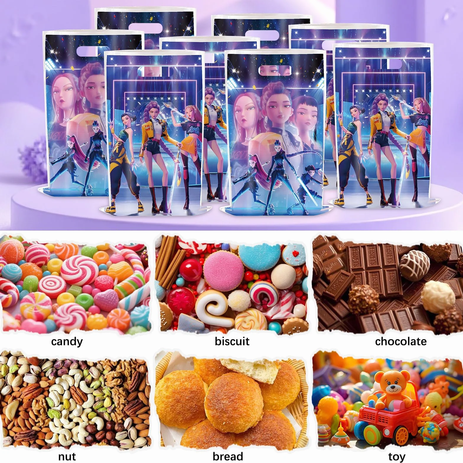 30 bolsas de regalo, bolsas para fiestas de cumpleaños infantiles, suministros para fiestas de cumpleaños, obsequios ideales y pequeñas bolsas para envolver regalos