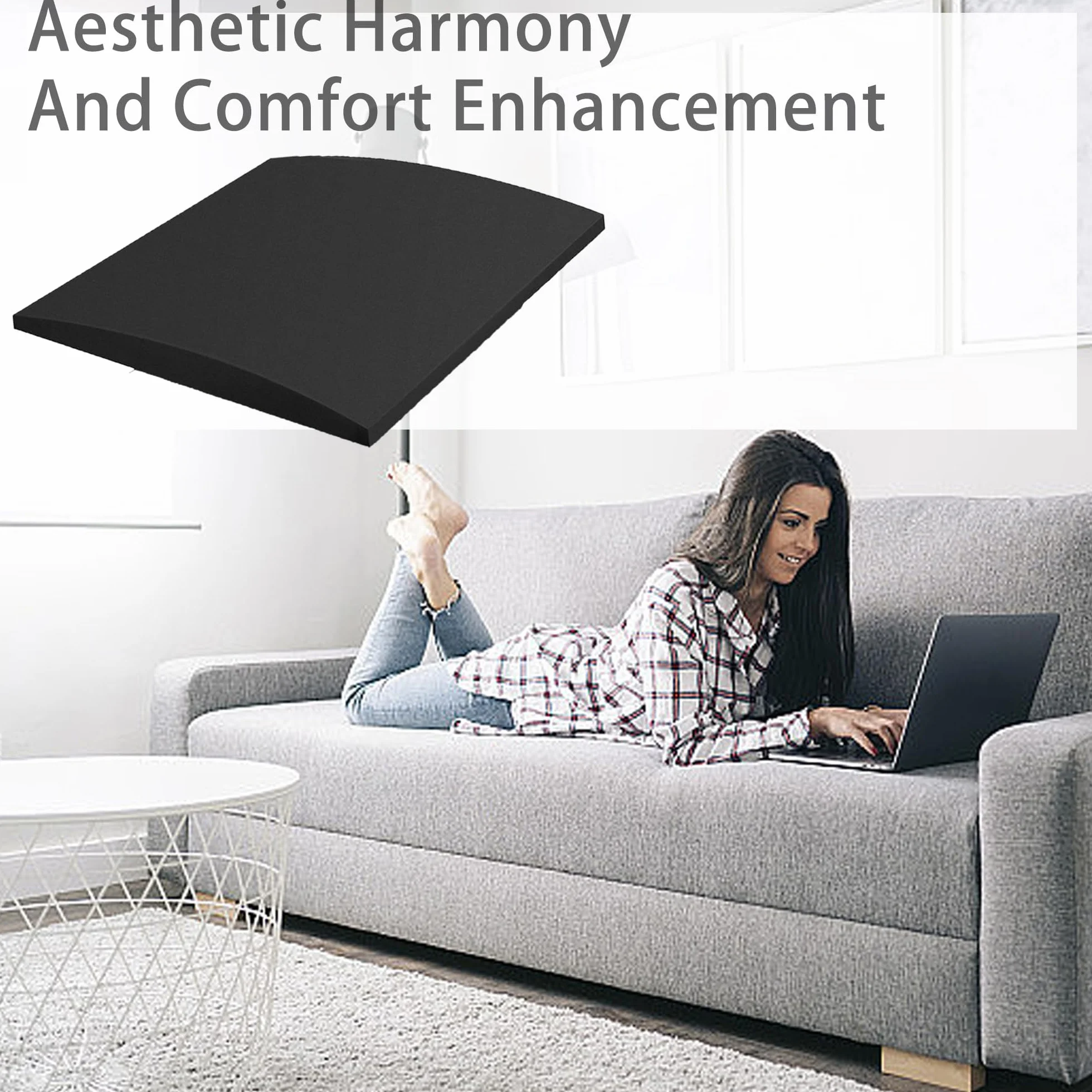 Almohadilla Protectora del Sofá 50x50cm, Soporte de Esponja para Reparación de Hundimiento