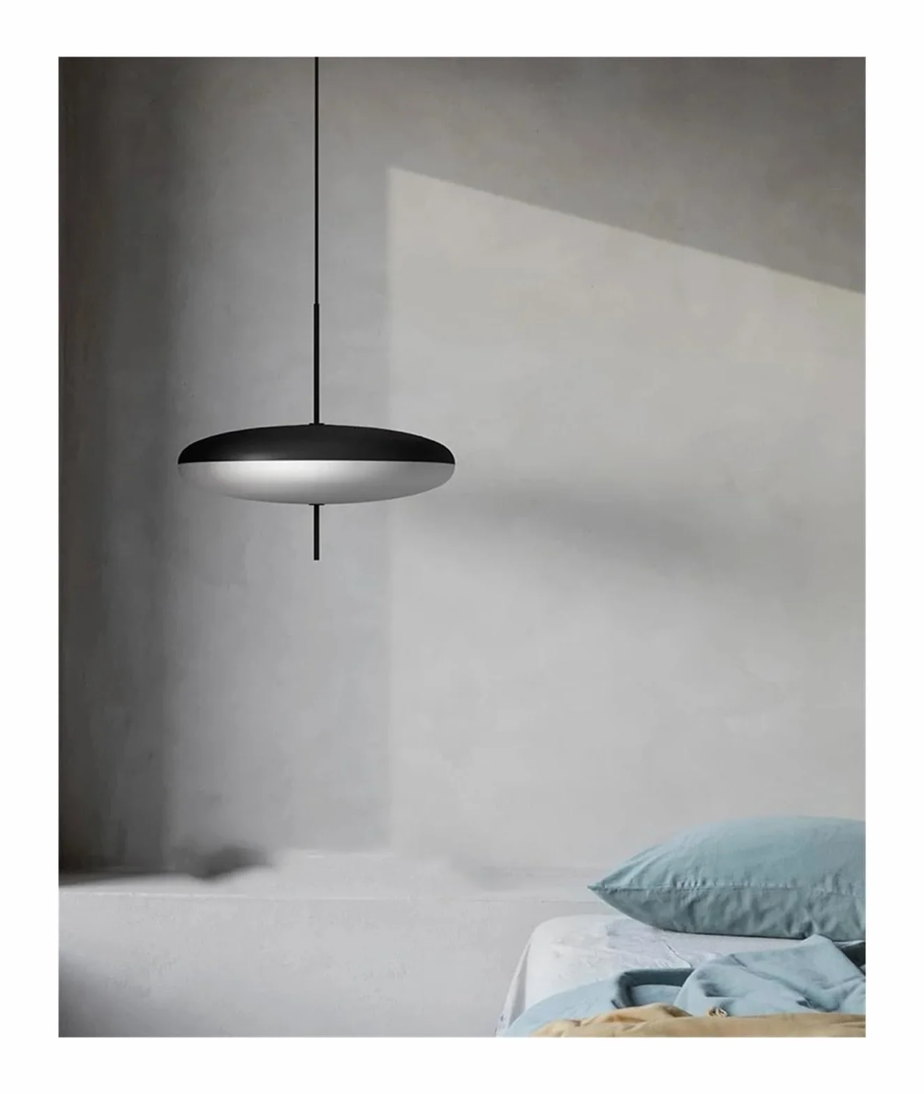 Genérico Lámpara de Techo, Candelabro Moderno LED Negro/Blanco E27 for Colgar en el Techo, Comedor, Sala de Estar, Dormitorio, Bar, candelabro de Cocina Ajustable(Black)