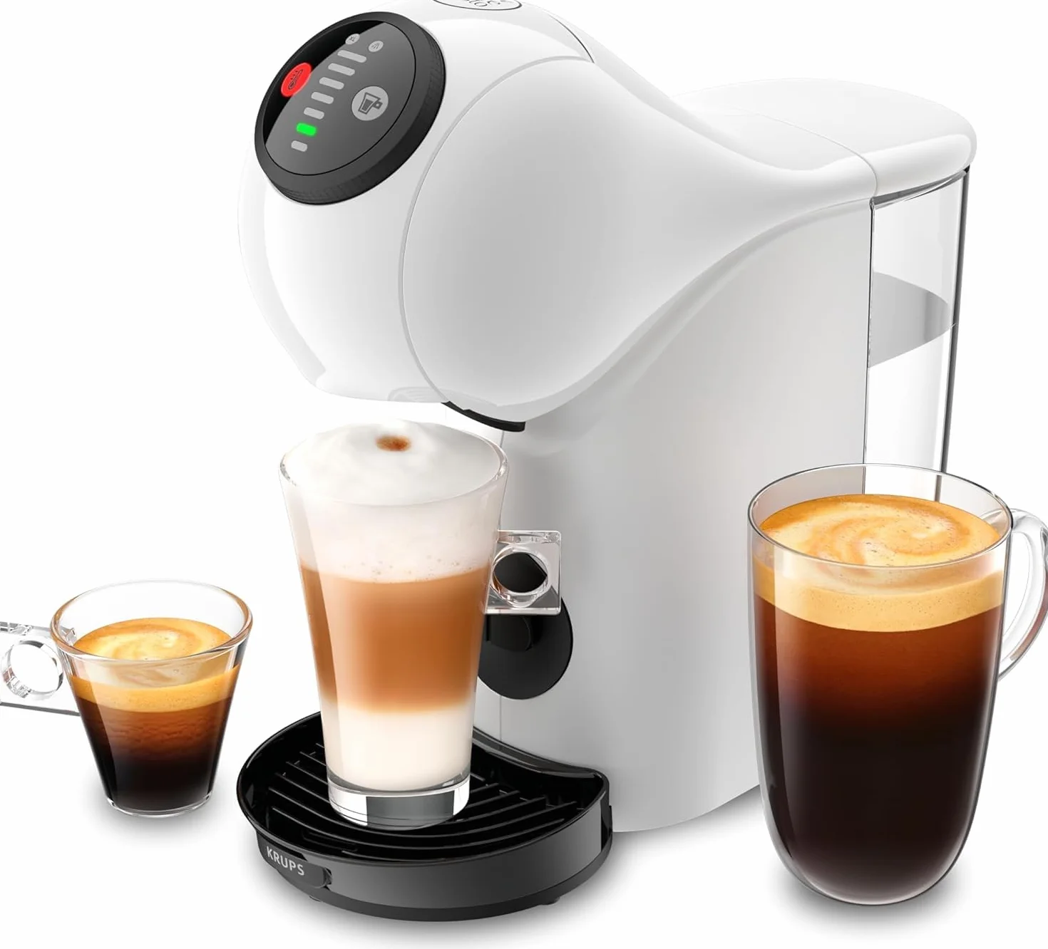 Krups Nescafé Dolce Gusto Genio S cafetera cápsulas 0.8 L blanco