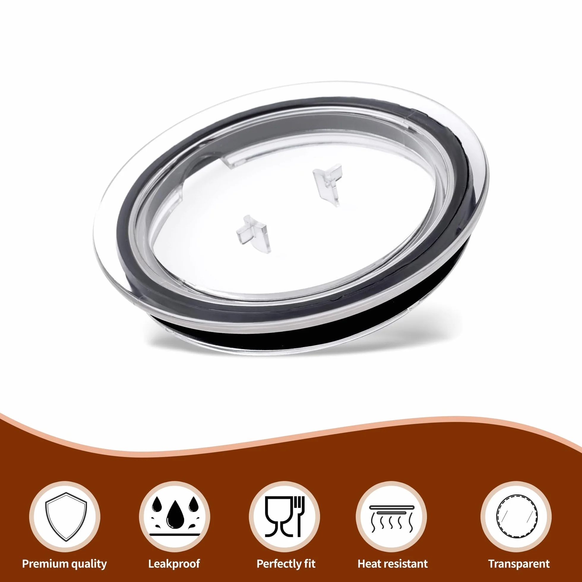 Espumador de leche de repuesto para Nespresso Aeroccino 3 3R - Tapa para espumador de leche 93271 - Sustituye al espumador de leche Aeroccino 3593 3594 (tapa)
