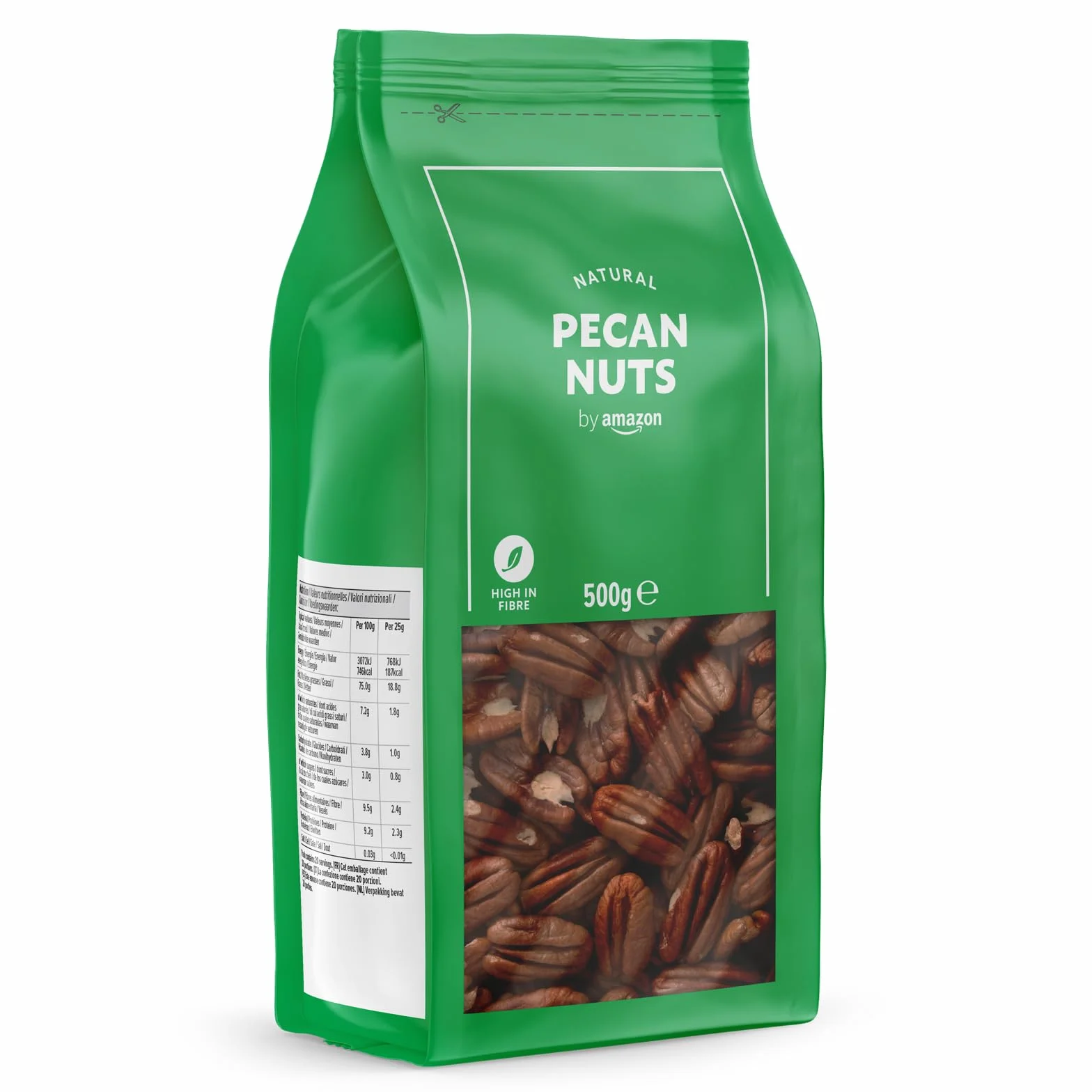 NUECES PECANAS 500 g by Amazon