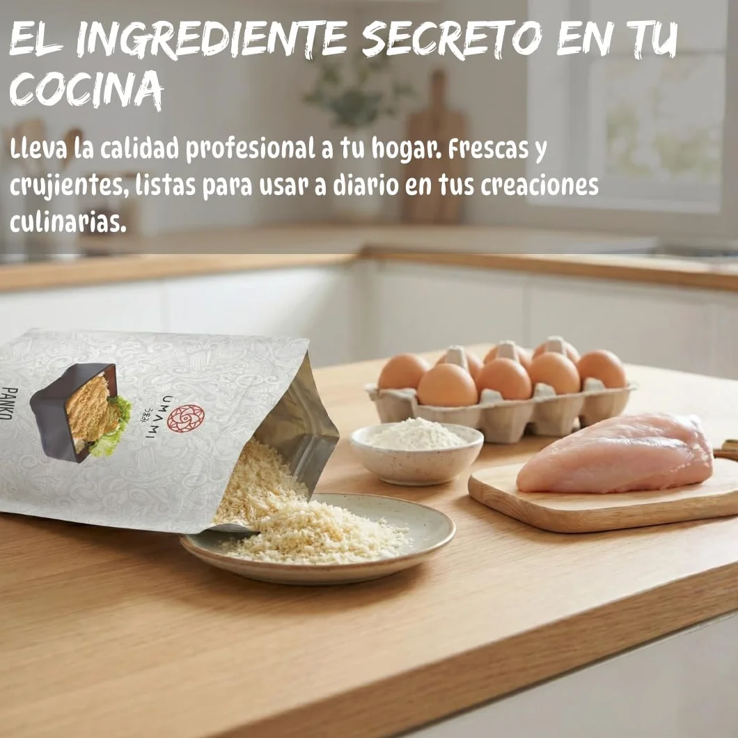 Umami Panko Pan Rallado Japonés 500g Extra Crujiente para Frituras