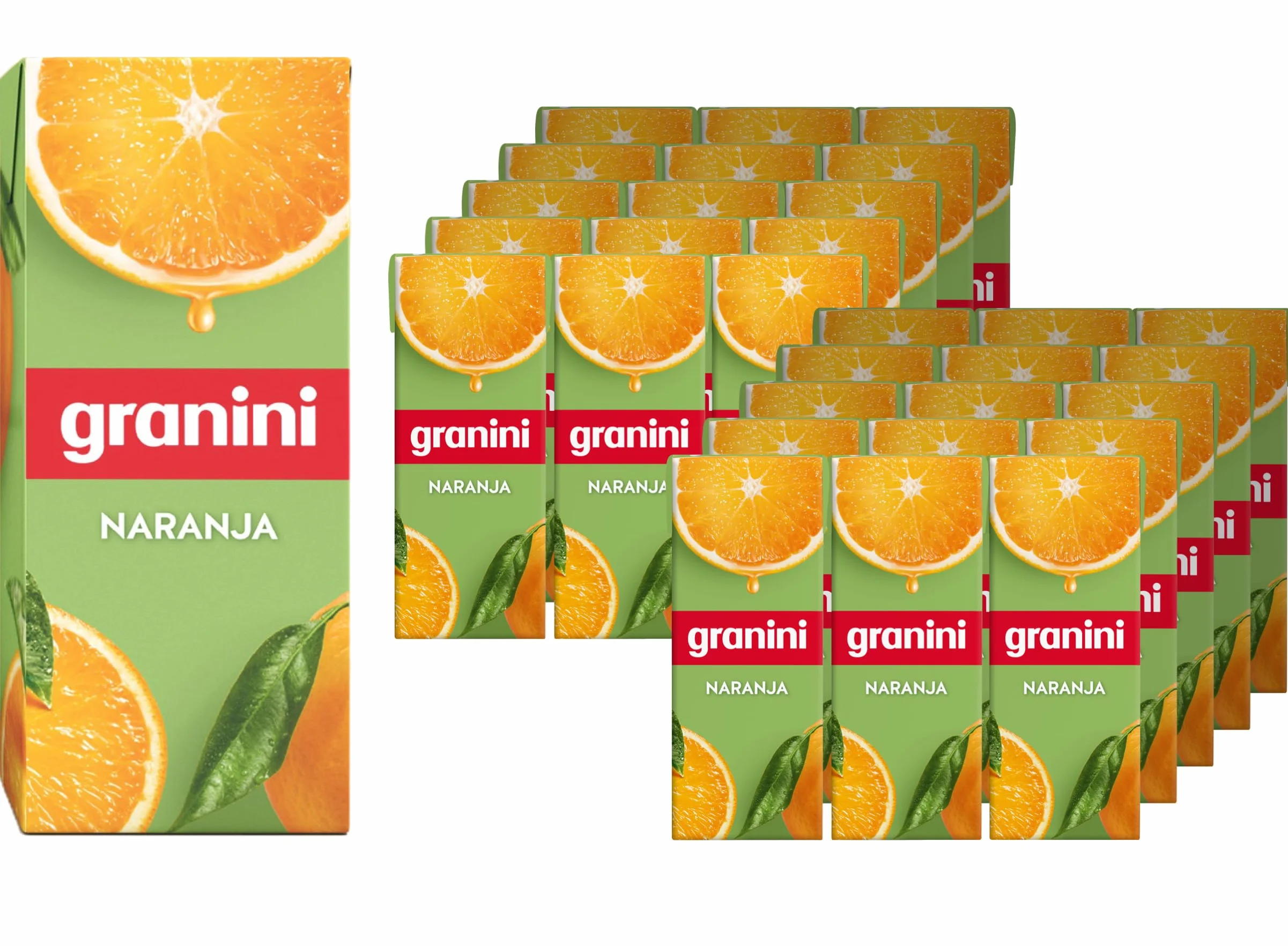 Granini Néctar de Naranja 10 Packs de 3 x 0,20L