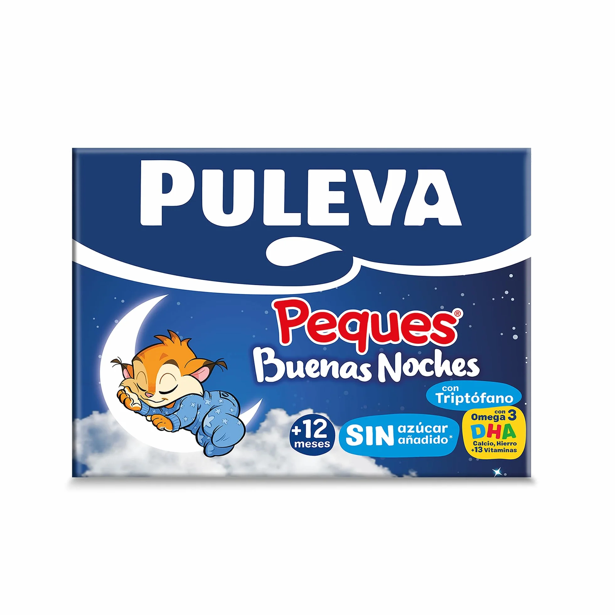Puleva Peques 3 Buenas Noches +12 Meses Pack 6 x 1l