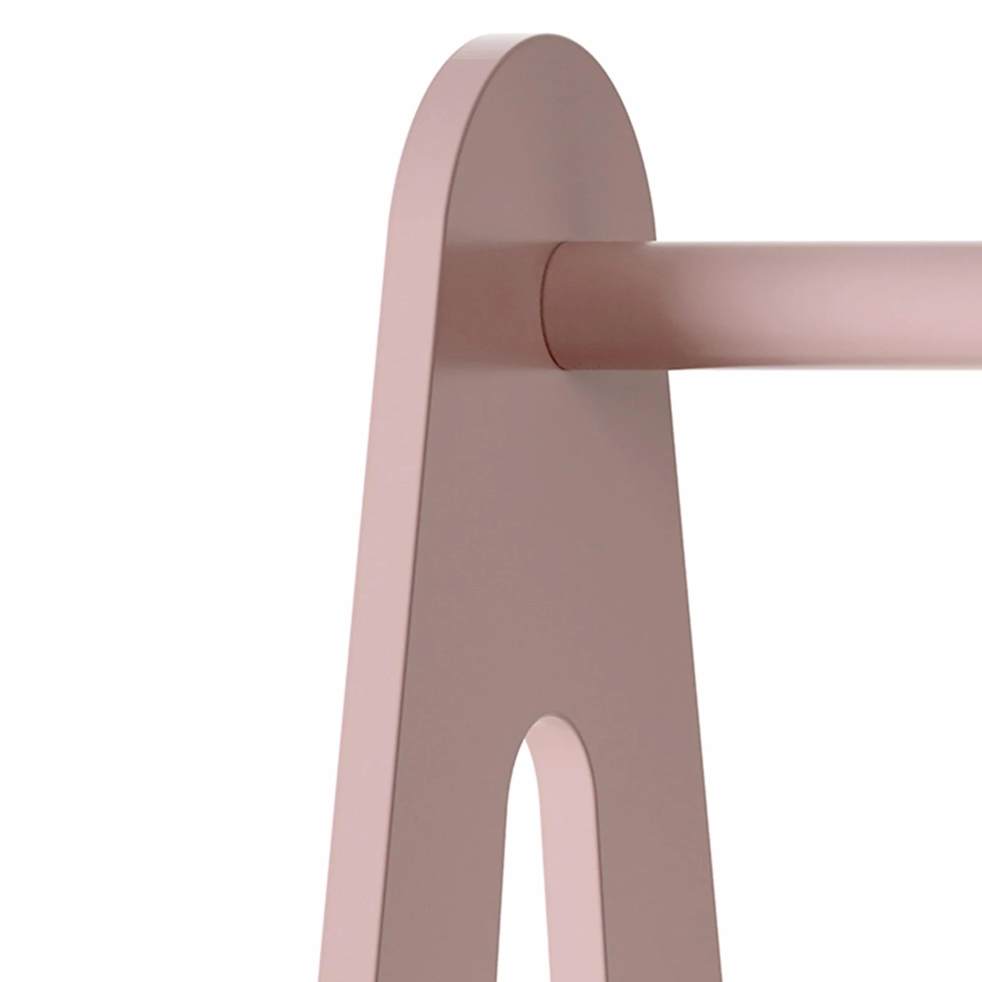 Perchero Burro Infantil Vestnes con Estantería 114 x 77 x 30 cm - Rosa/Blanco