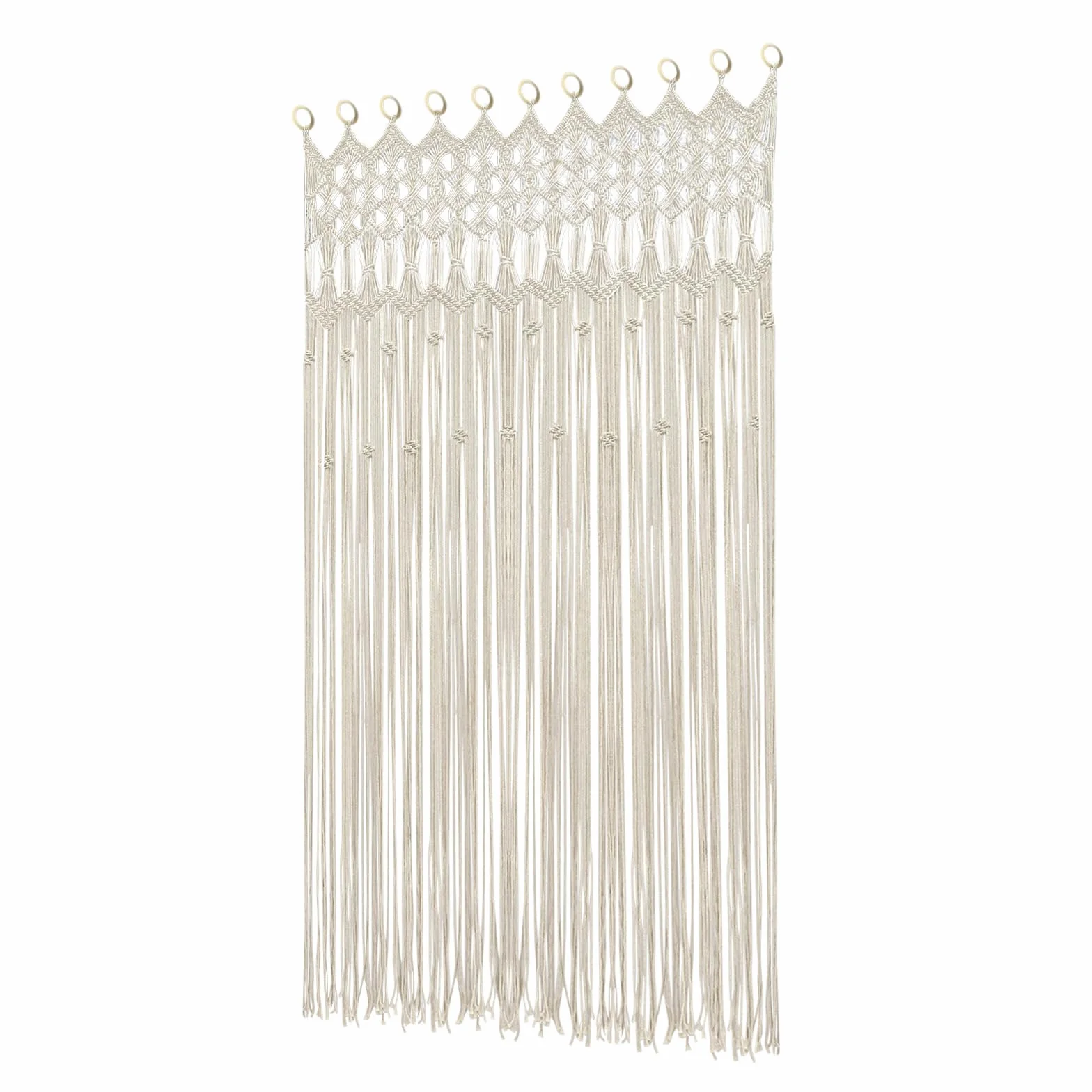 Macrame cortina colgante de pared Boho 120x195cm