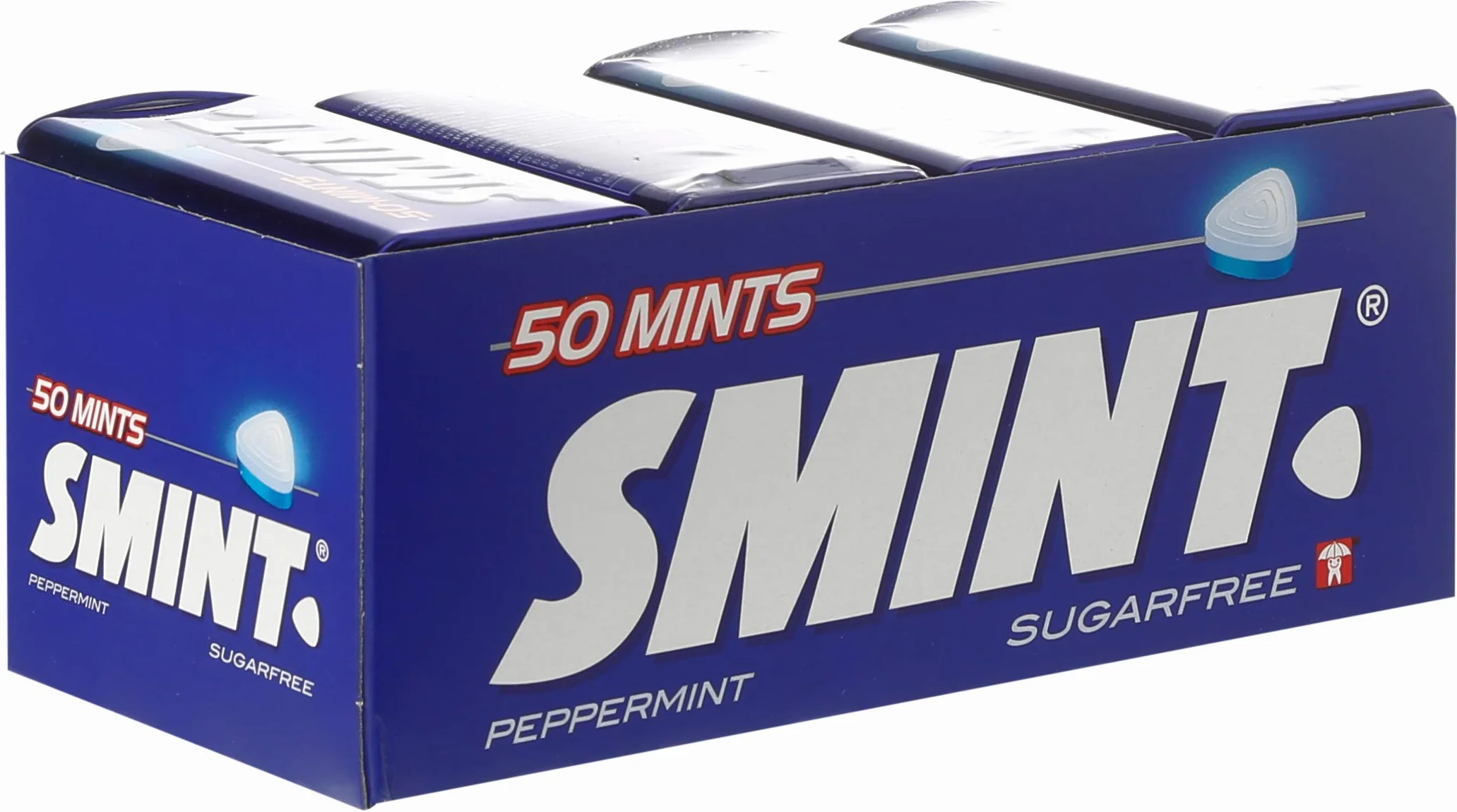 Smint Tin Menta Caramelo Comprimido Sin Azúcar 12 unidades 35 gr 420 gr