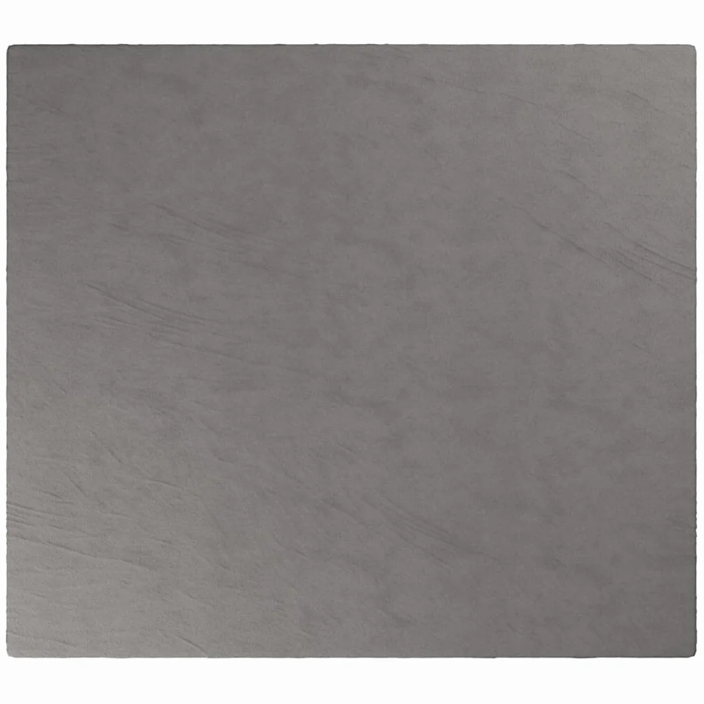 vidaXL Manta con Peso y Funda, Ropa de Cama, Manta para Salón Dormitorio, Manta Calmante para la Ansiedad, Tela Gris 200x230 cm 9 kg