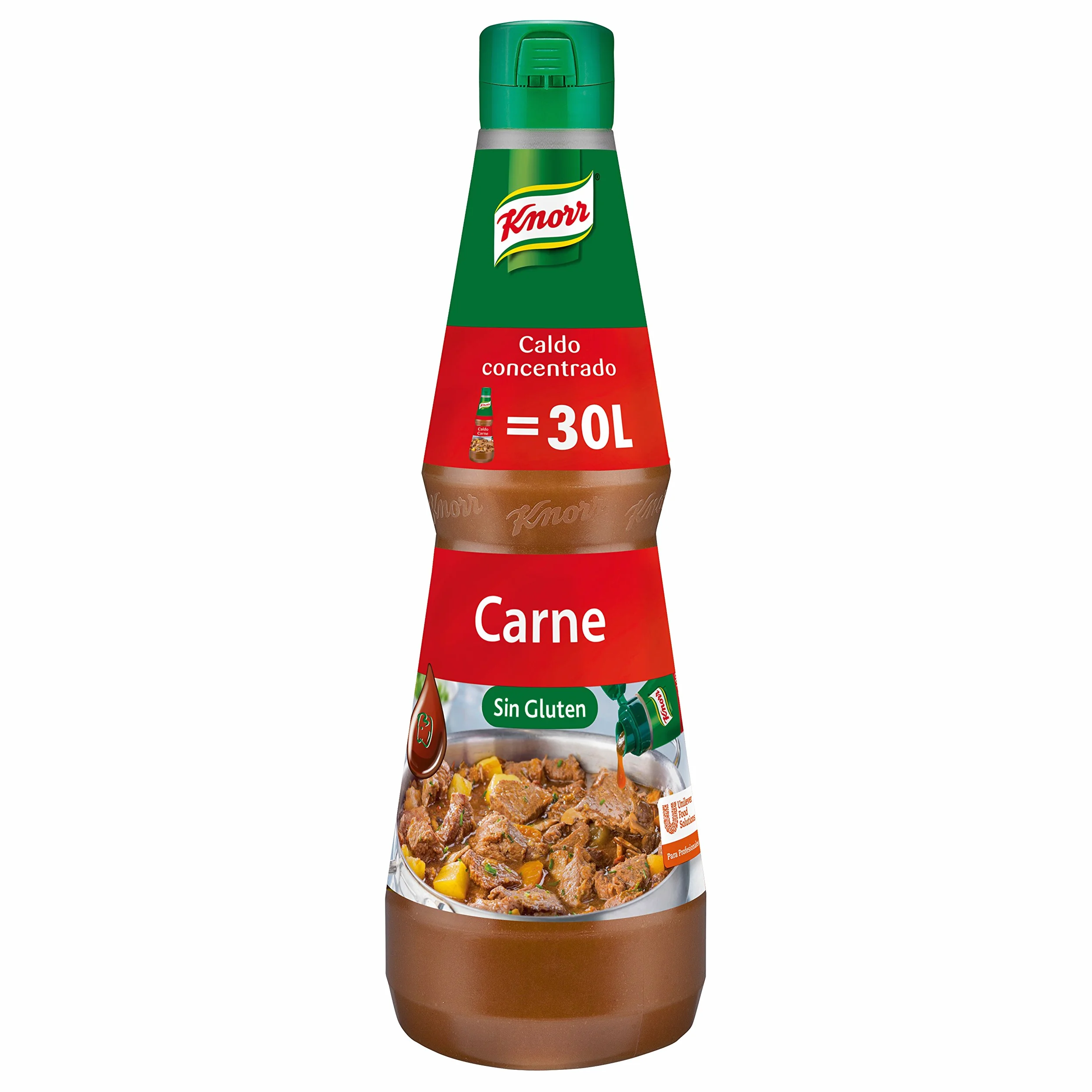 Knorr Caldo Líquido Concentrado de Carne Sin Gluten 1L