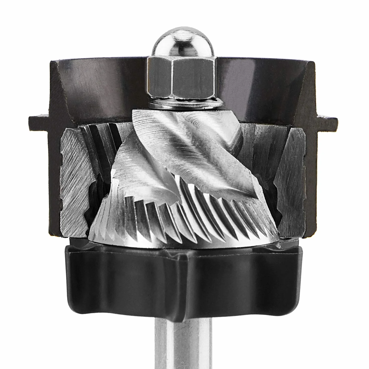 Cloer 7520 Molinillo de café eléctrico con amoladora de rebabas cónicas, 2-12 tazas, 300 g granos de café, 150 vatios, grado de molienda ajustable, negro