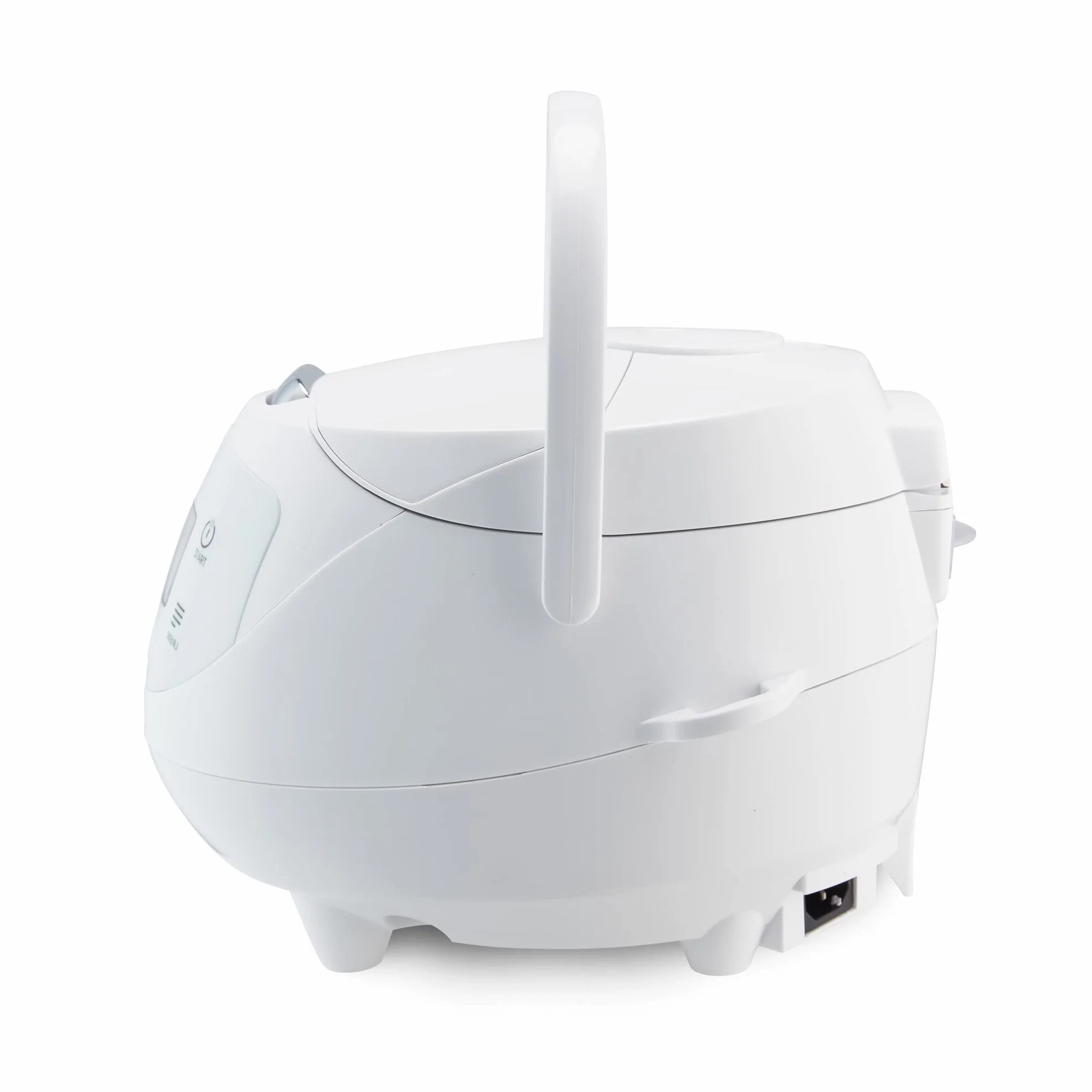 Yum Asia Panda Mini arrocera con cuenco de cerámica Ninja y lógica difusa avanzada (3,5 tazas, 0,63 litros) 4 funciones de arroz, 4 funciones de multicocina 220-240V (Arctic White)