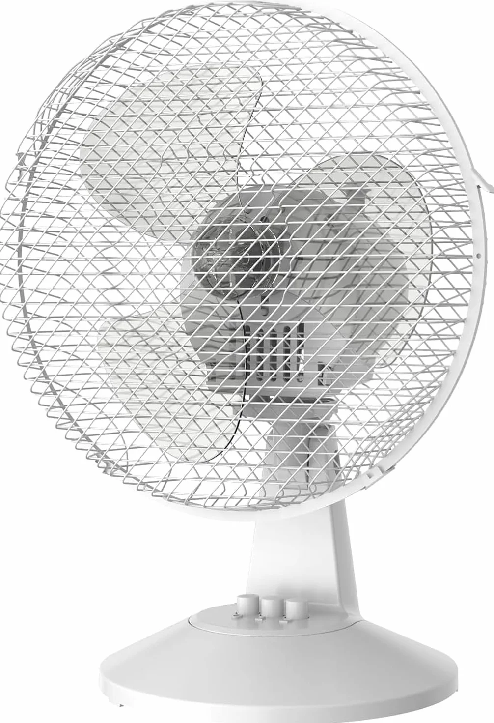 COMFEE Ventilador de Mesa 25W 23cm 2 Velocidades Oscilación 90º Silencioso