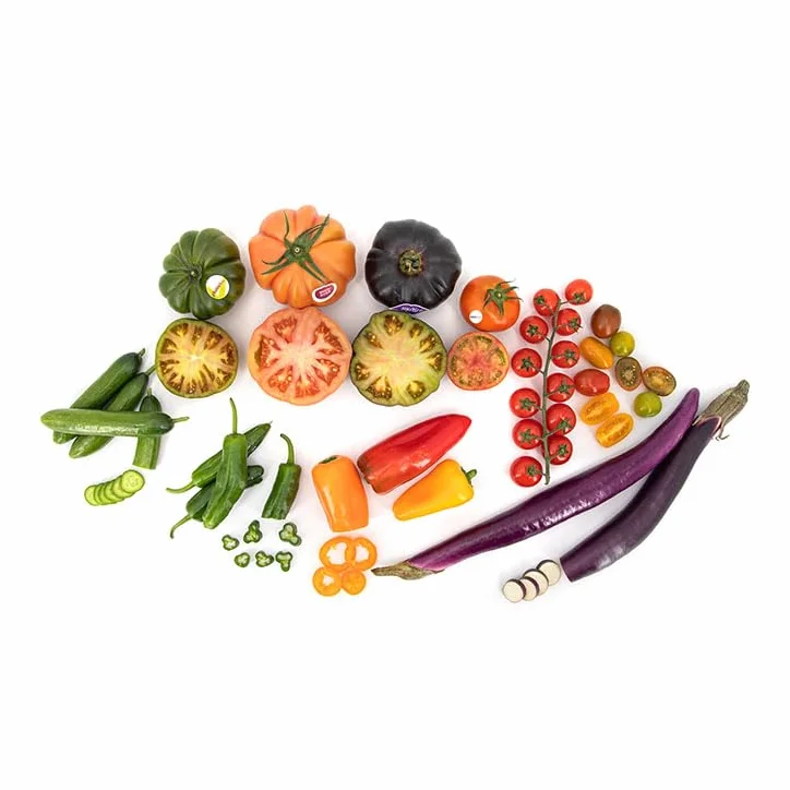 Selección de Verduras Granada la Palma 3 kg La Parcela Origen España Andalucía Costa Tropical