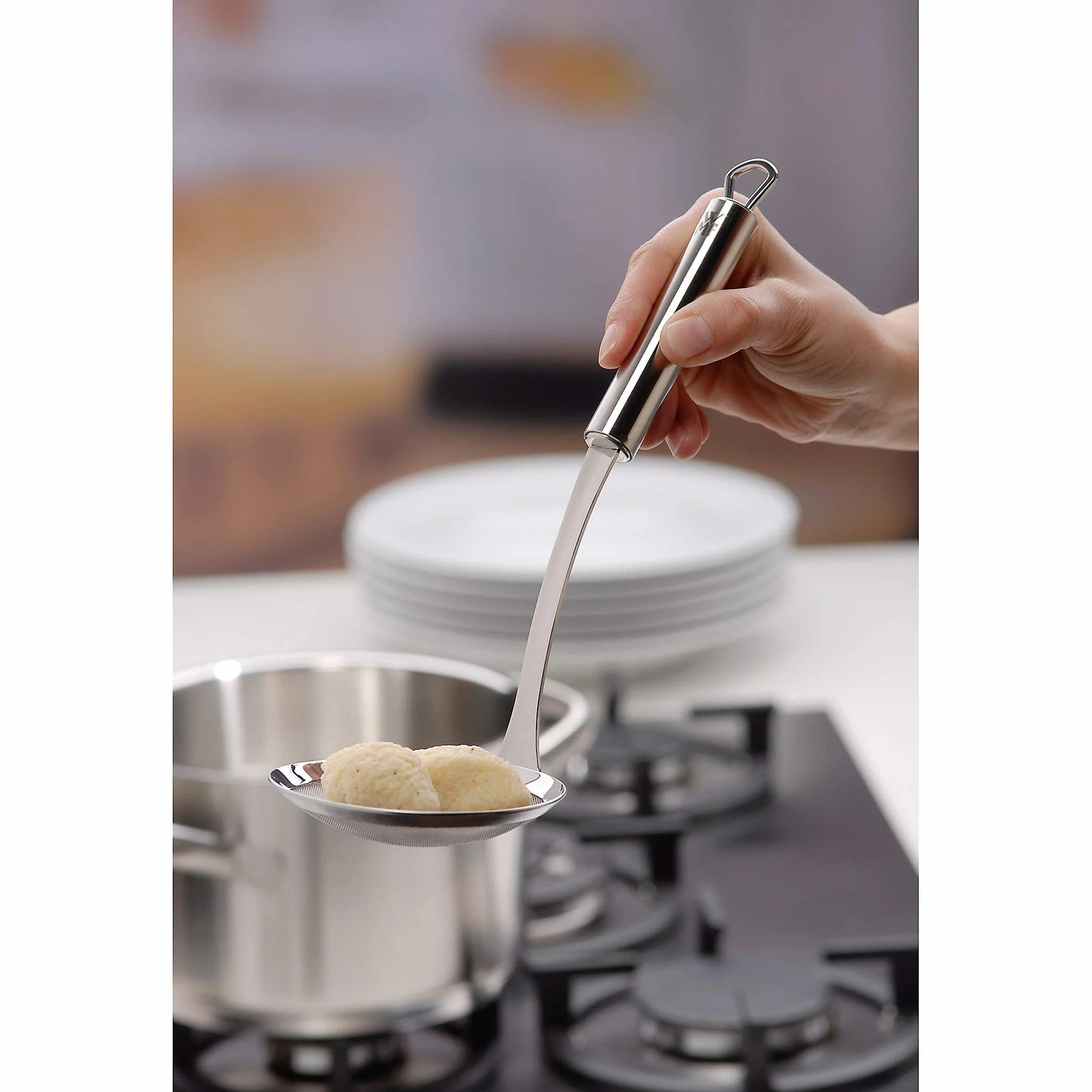 WMF Profi Plus Espumadera Calada Fina 30 cm Acero Inoxidable Cromargan