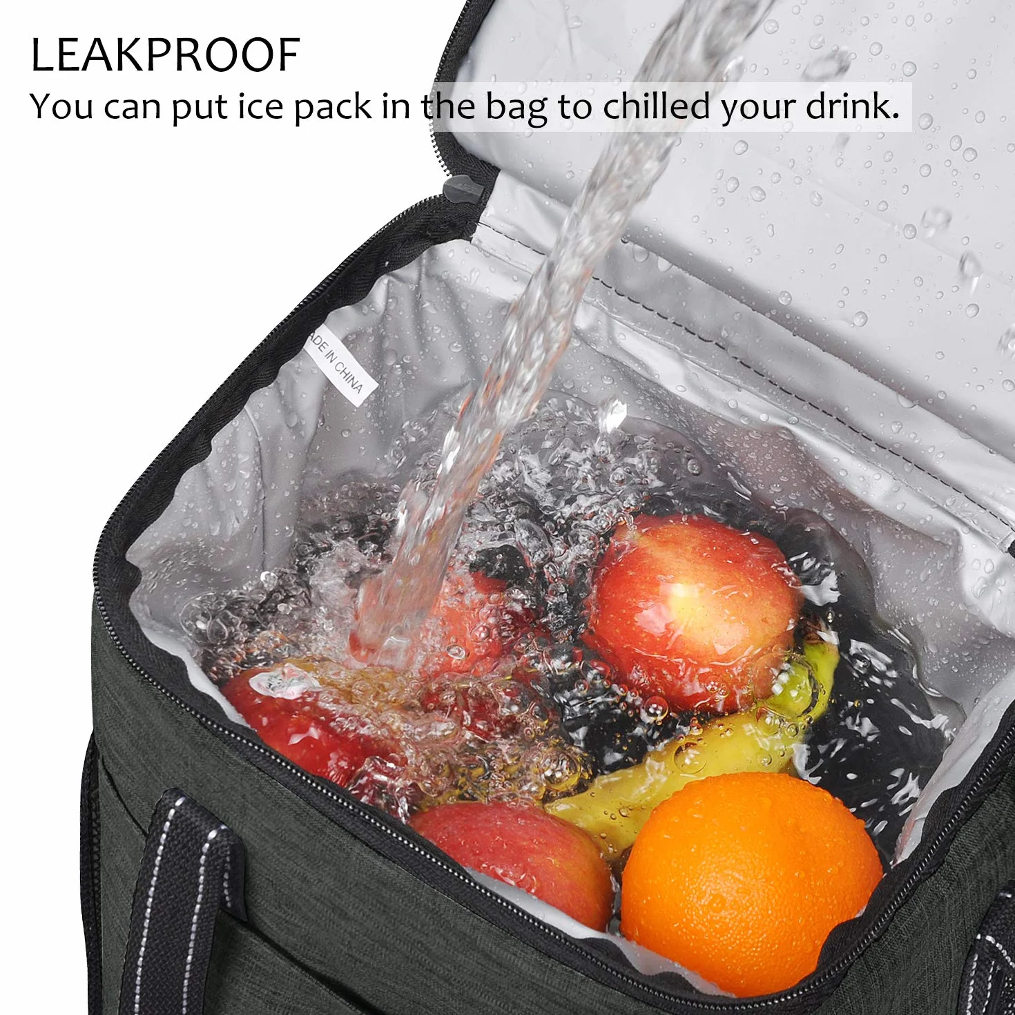 Kato Tirrinia Bolsa para Botellas de Vino y Cerveza de champán, Bolsa para 6 enfriadores de Vino con asa aislada y Correa para el Hombro, Bolsa de Transporte para 6 Botellas de Transporte para Viajes