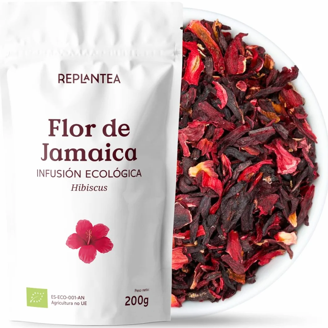 Flor de Jamaica Ecológica 200g Infusión de Hibisco REPLANTEA