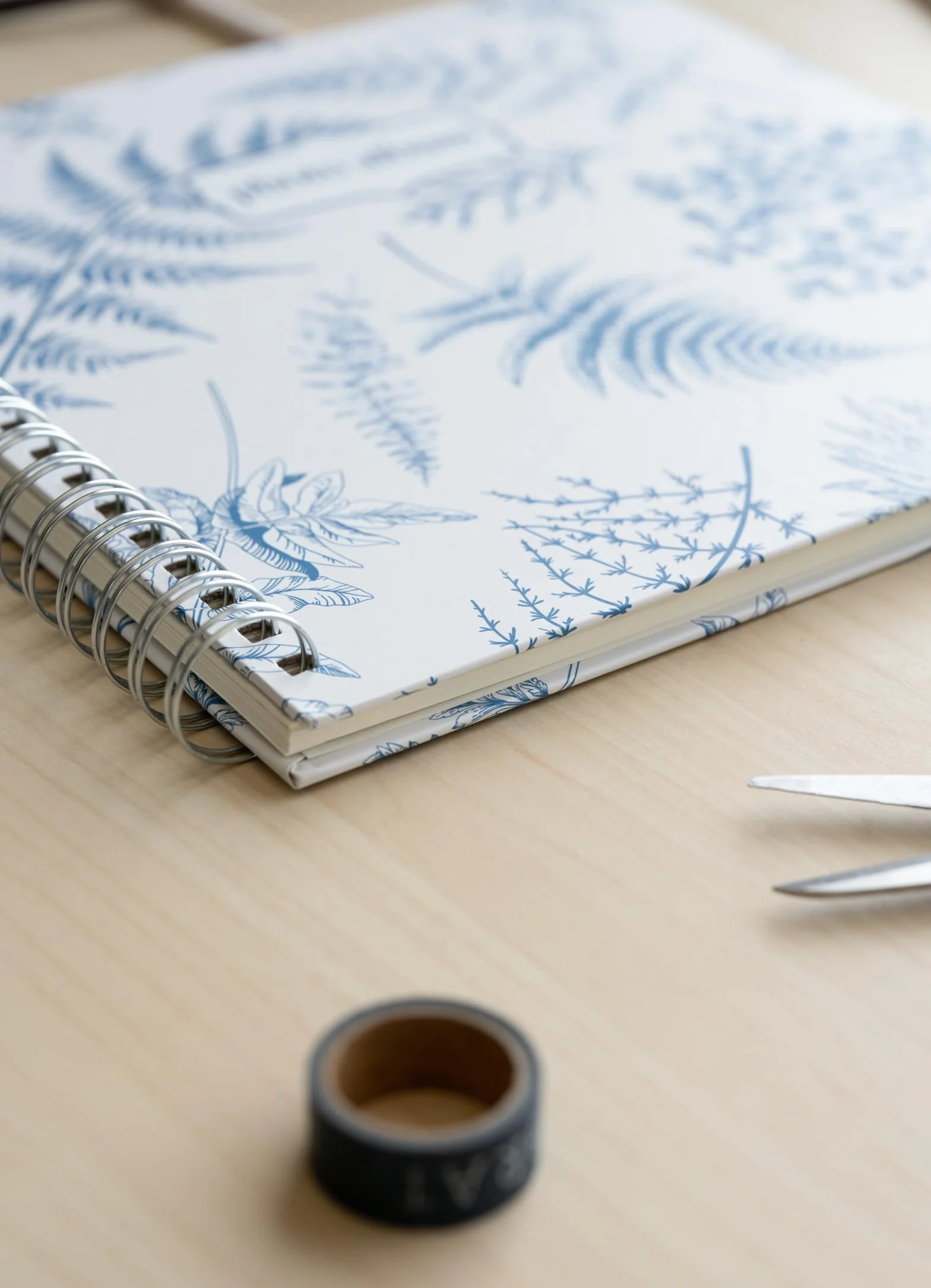 Album fotos para pegar y escribir Nature - Scrapbook: Photo album Personalizable │ Albumes para fotos con Tapa dura │ 40 págs (26x26 cm)