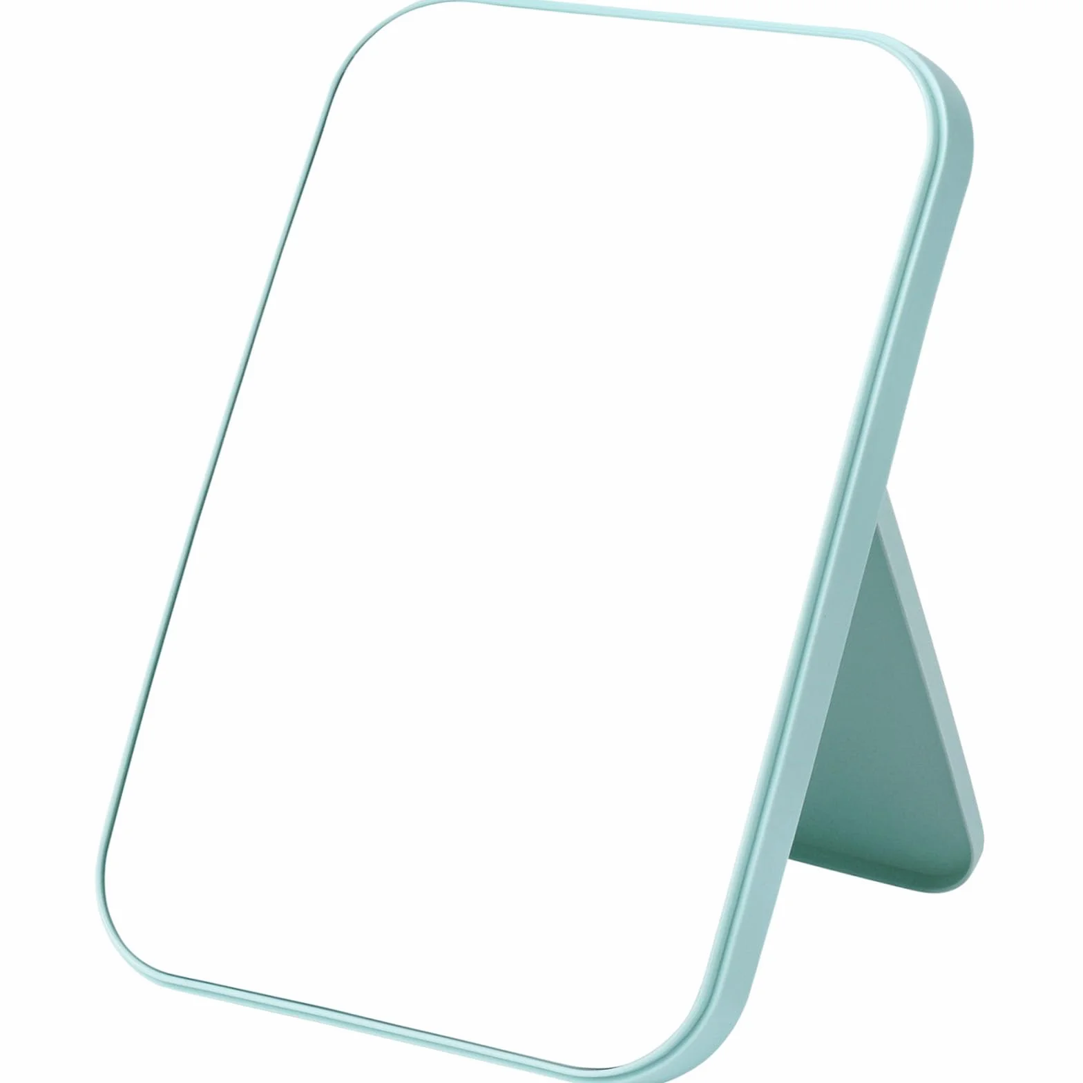 Espejo de Maquillaje de Escritorio Plegable Manos Libres Rectangular