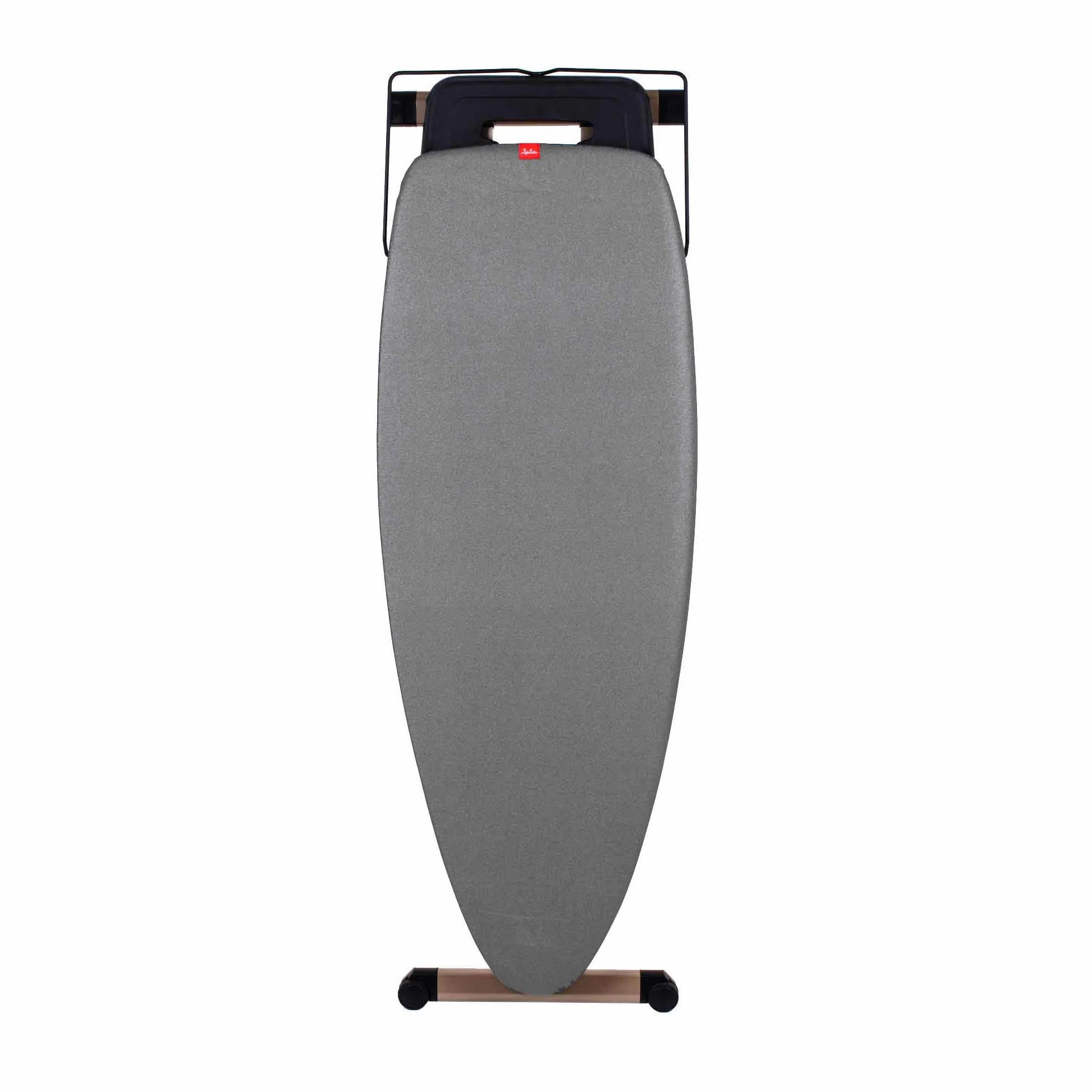 JATA HOGAR HPLA8242 - Tabla de Planchar. Tabla de Planchar Plegable. Altura Regulable. Gran Superficie: 130 x 47 cm. Gran Estabilidad. Funda 100% Algodón. Ligera. para planchas y centros de Planchado
