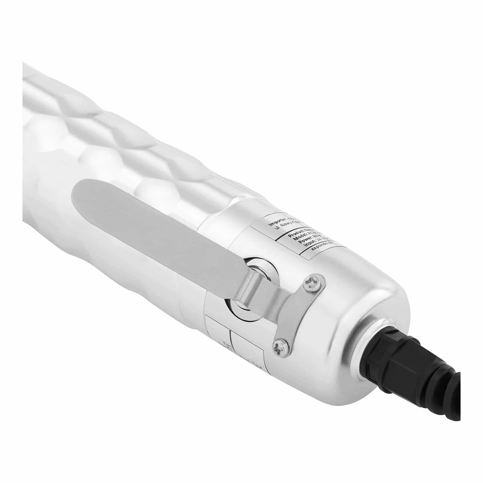 Royal Catering Cuchillo Eléctrico para Kebab Cortador de Doner RCKK-80.3 (Velocidad: 8000 r.p.m., Espesor de corte: 0-6 mm, Diámetro de la cuchilla: 80 mm)
