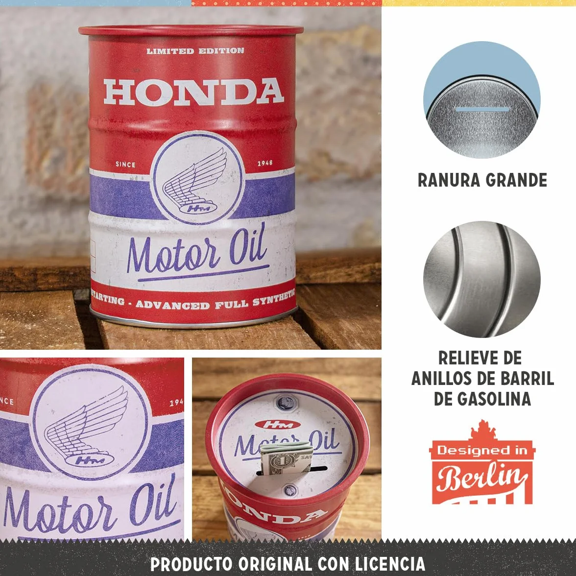 Hucha Retro Honda MC 600 ml Oficjalna Licencja OLP