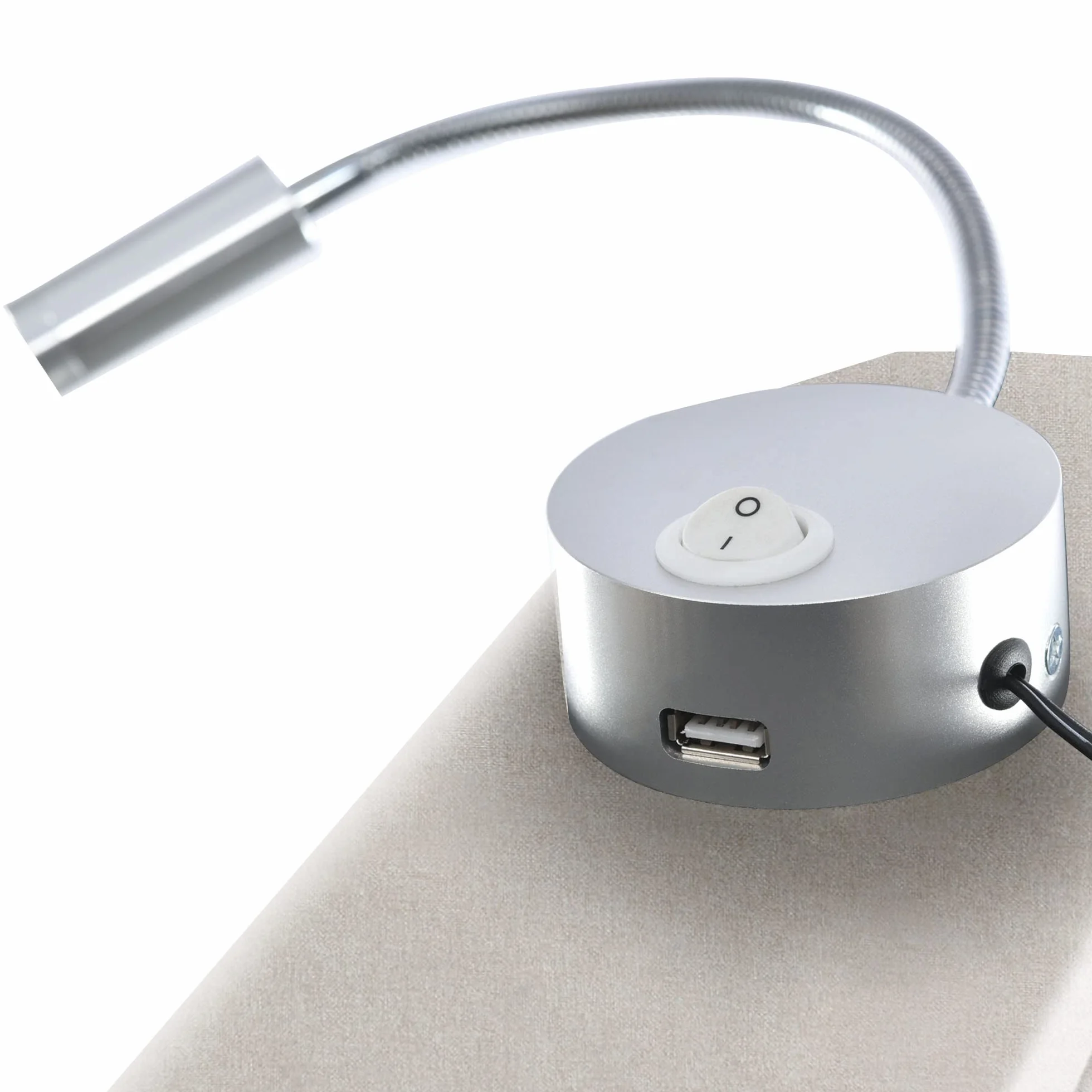 KAZZIO Cama tapizada para cama de matrimonio con espacio de almacenamiento, luz de lectura con función de carga USB, cabecero, estructura de cama de poliuretano, con somier (sin colchón) (beige, 140 x
