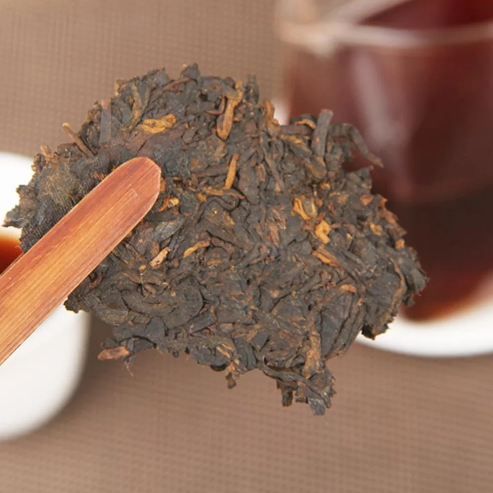 Té Negro Puerh Añejo 10 Años 357g Yunnan Pastel De Té Maduro Pu'er Imperial De La Montaña De Bulang