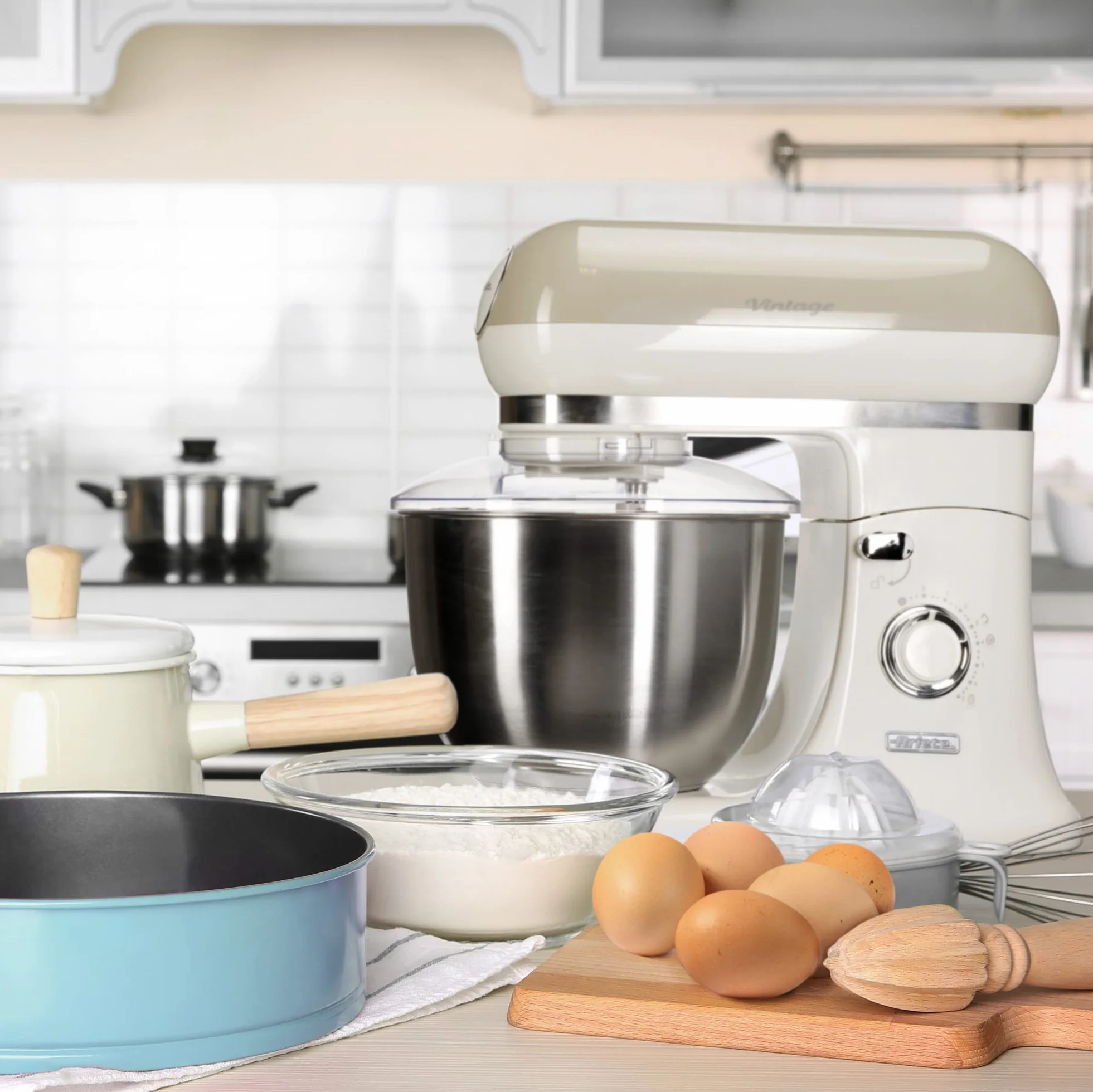 Ariete 1588/03 Robot de Cocina, Color Beige